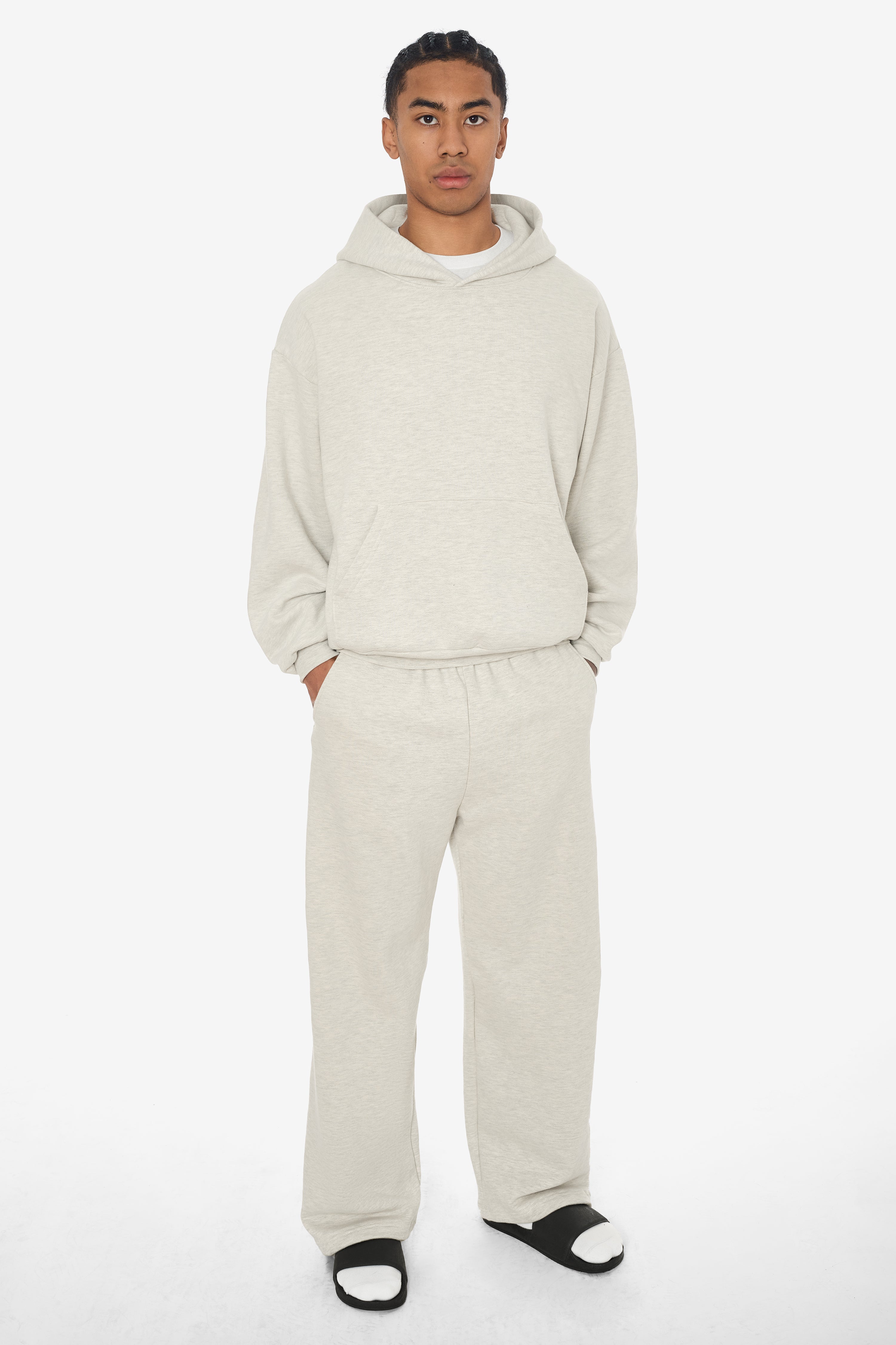SF1049 - 12oz. Scour Fleece Wide Hoodie – Los Angeles Apparel