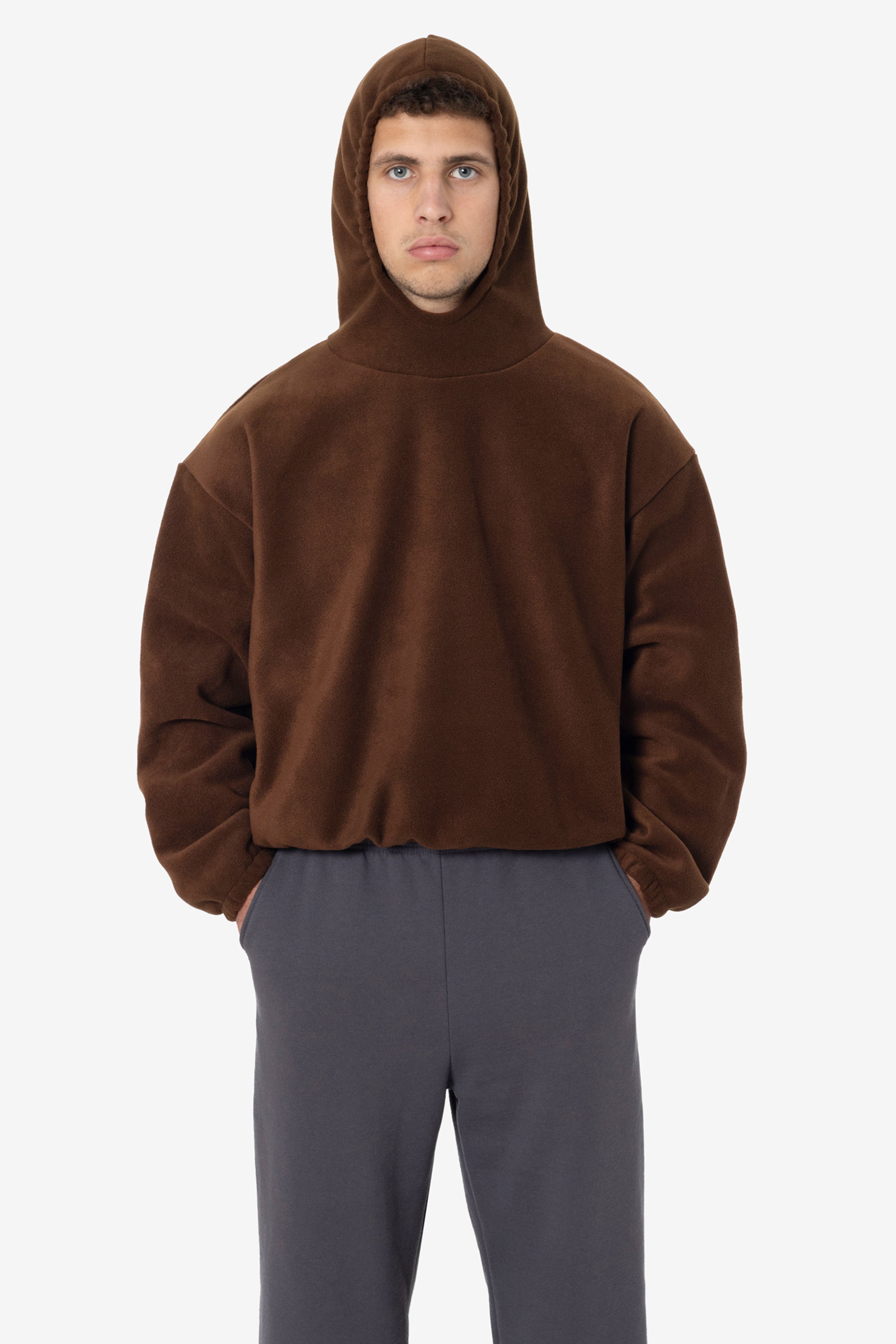 PF409 - Polar Fleece No Pocket Hoodie – Los Angeles Apparel
