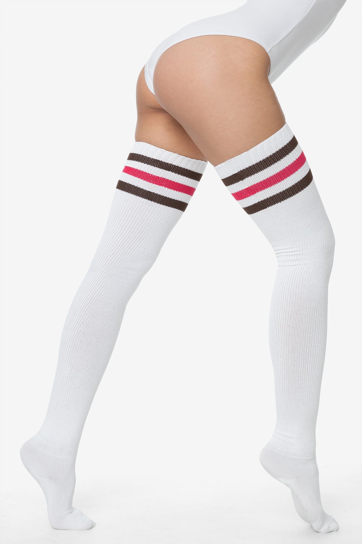 White/Brown/Fuchsia