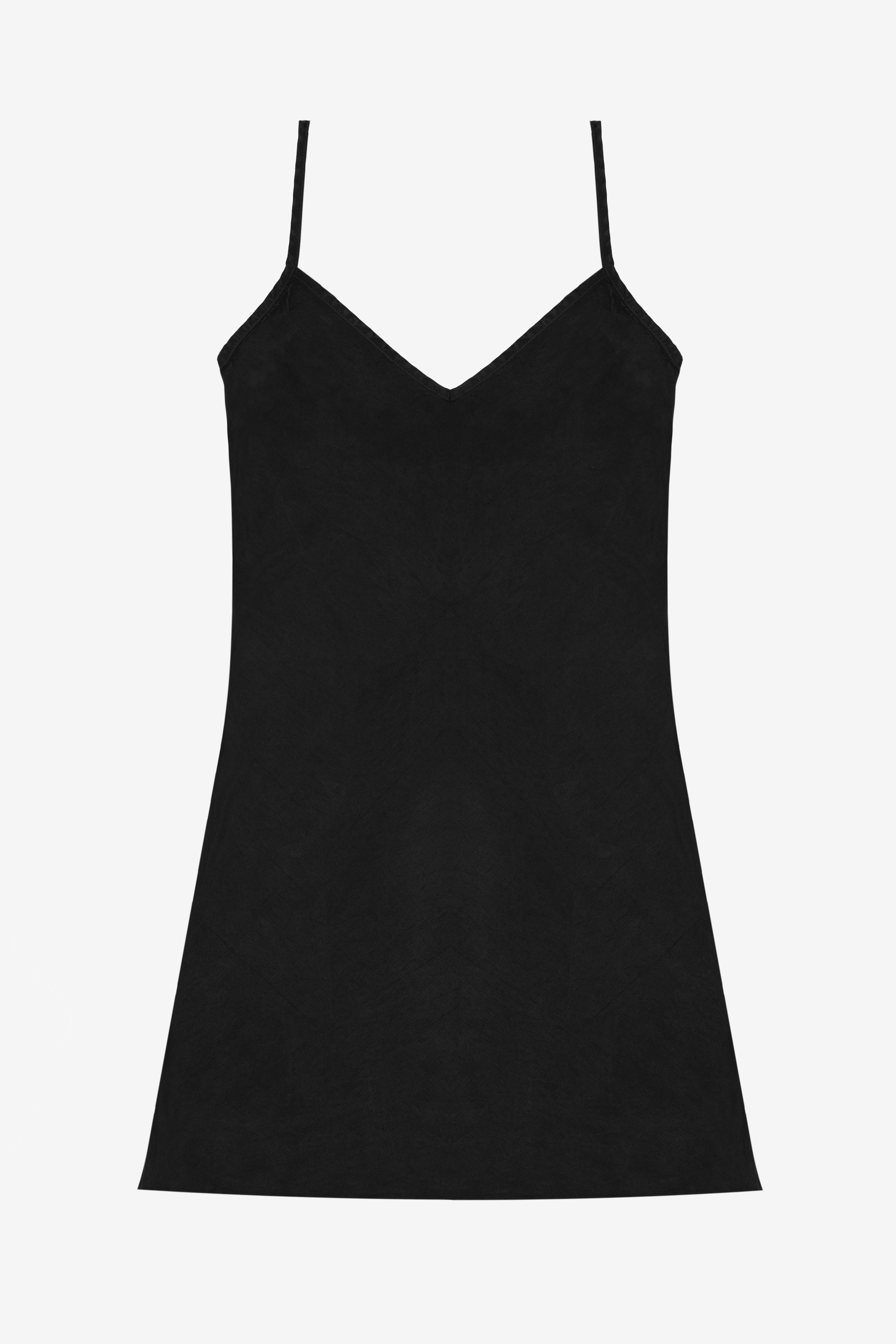 Noe Undergarments Alfie Slip Dress Black SLW13-001 - Free Shipping