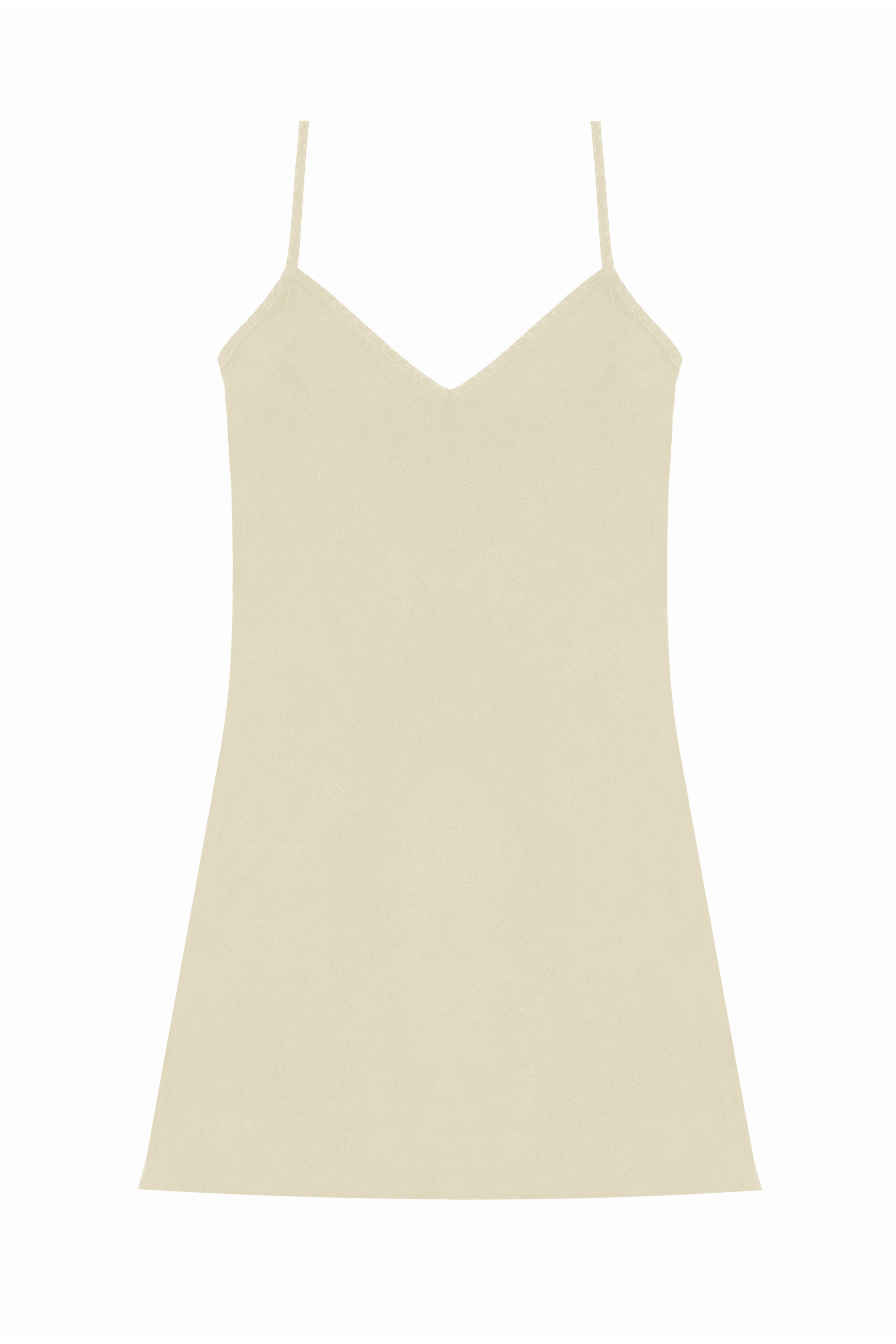 TN100GD - Tencel Mini Slip Dress