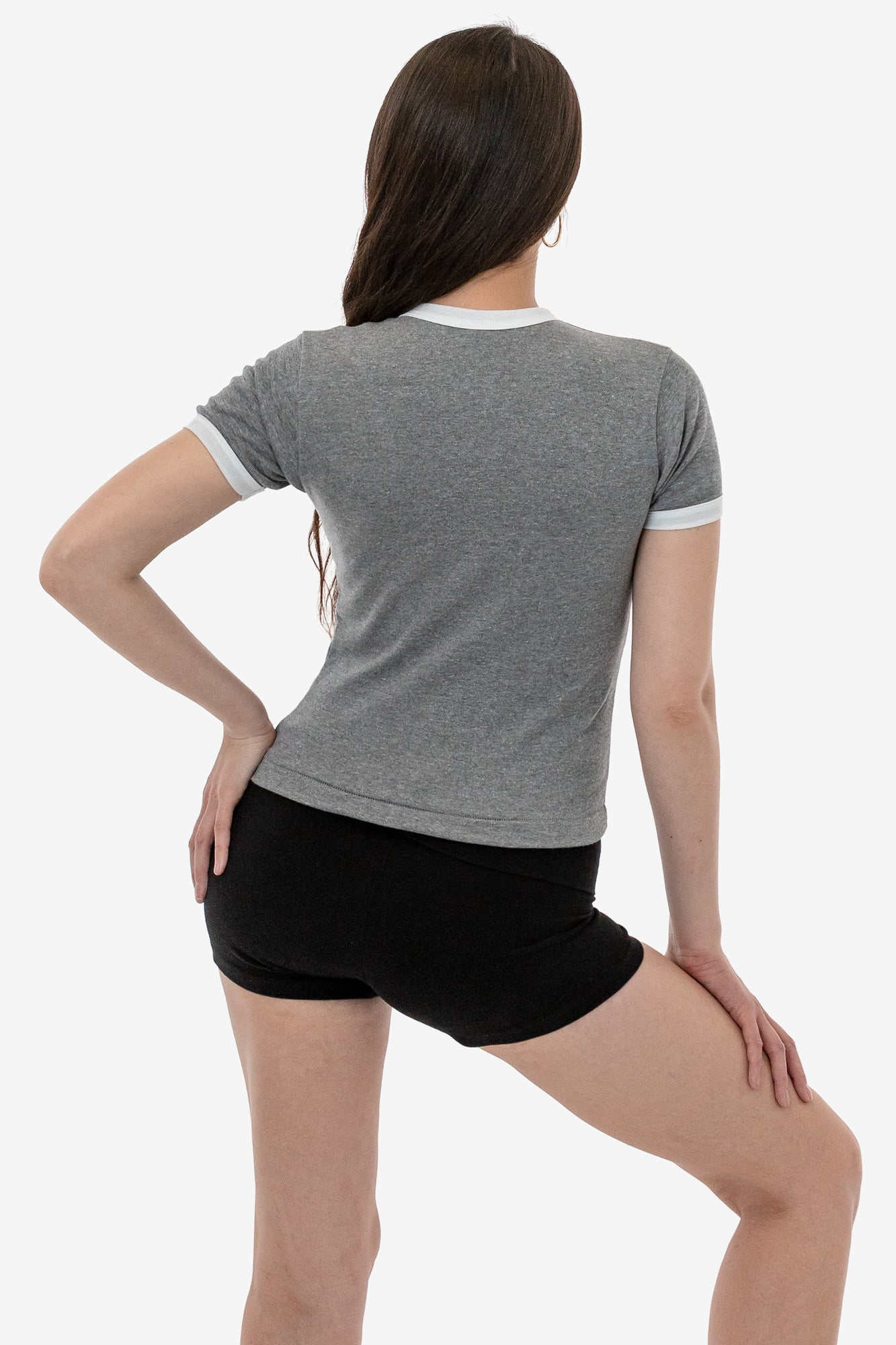 BR310 - Tri-Blend Rib Women's Ringer Tee – Los Angeles Apparel