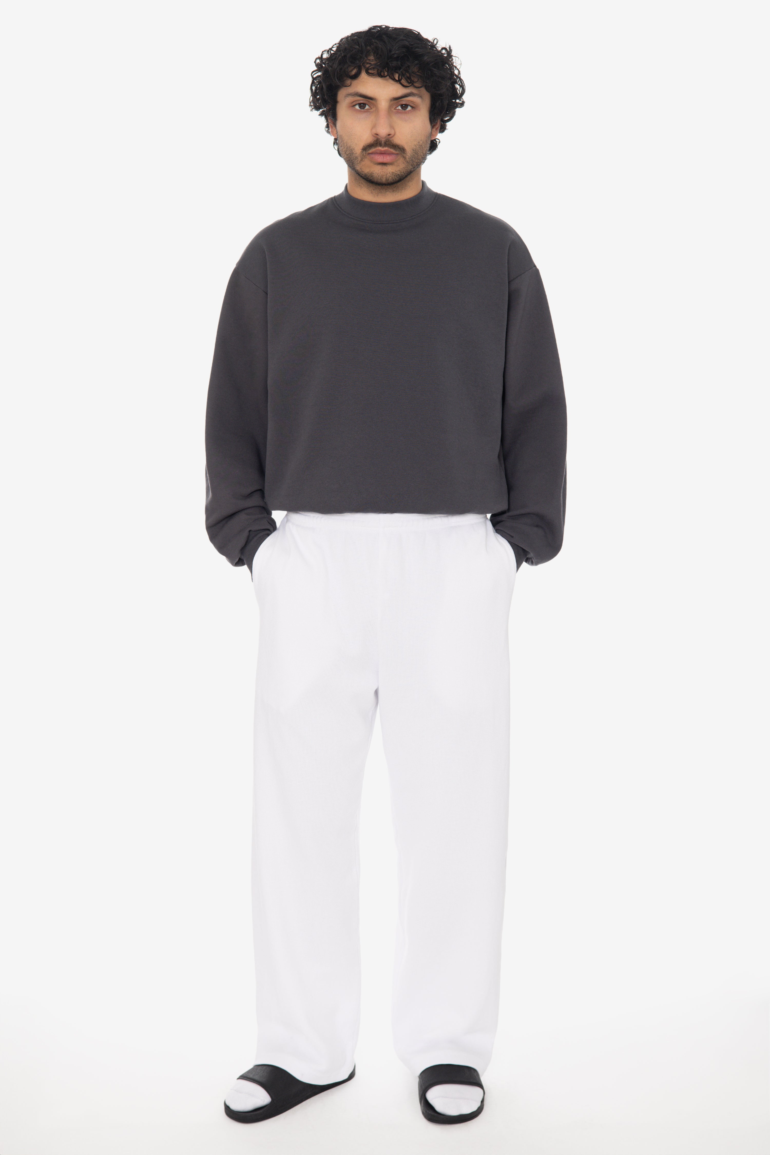 TX05GD - Heavy Thermal Garment Dye Sweatpants – Los Angeles Apparel