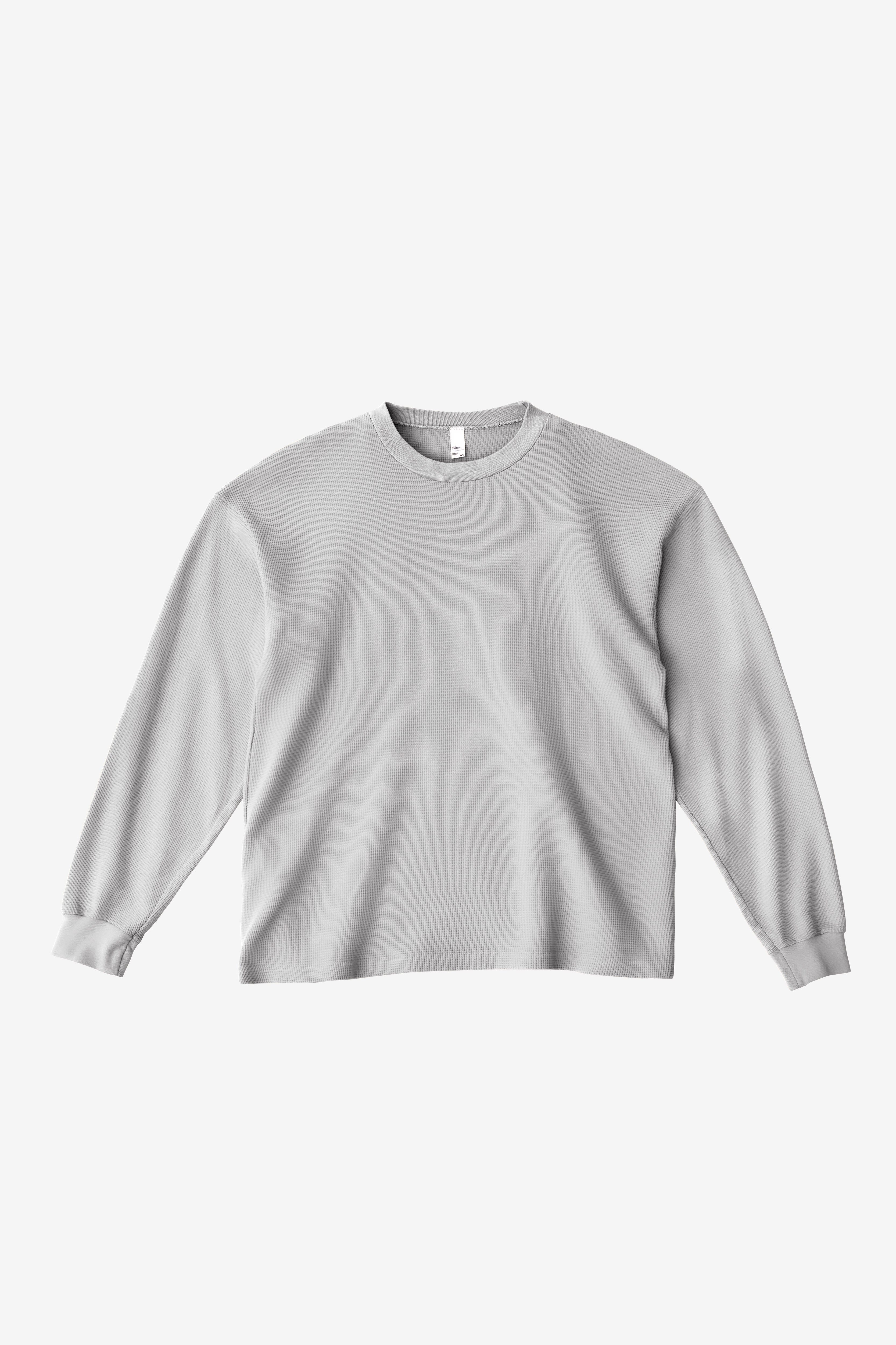 TX407GD - Long Sleeve Heavy Thermal Crew Neck – Los Angeles Apparel