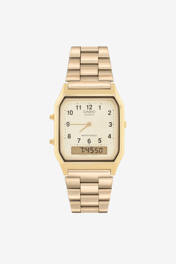 WCHAMSIO - Men's Casio Classic Gold Watch – Los Angeles Apparel