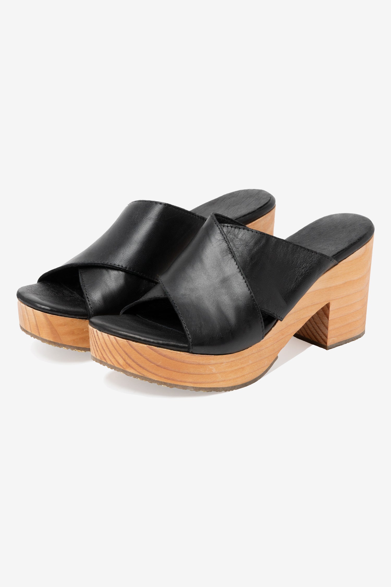 Sandales spartiates en cuir Viktoria and Woods Noir taille 37 EU en Cuir -  32005882