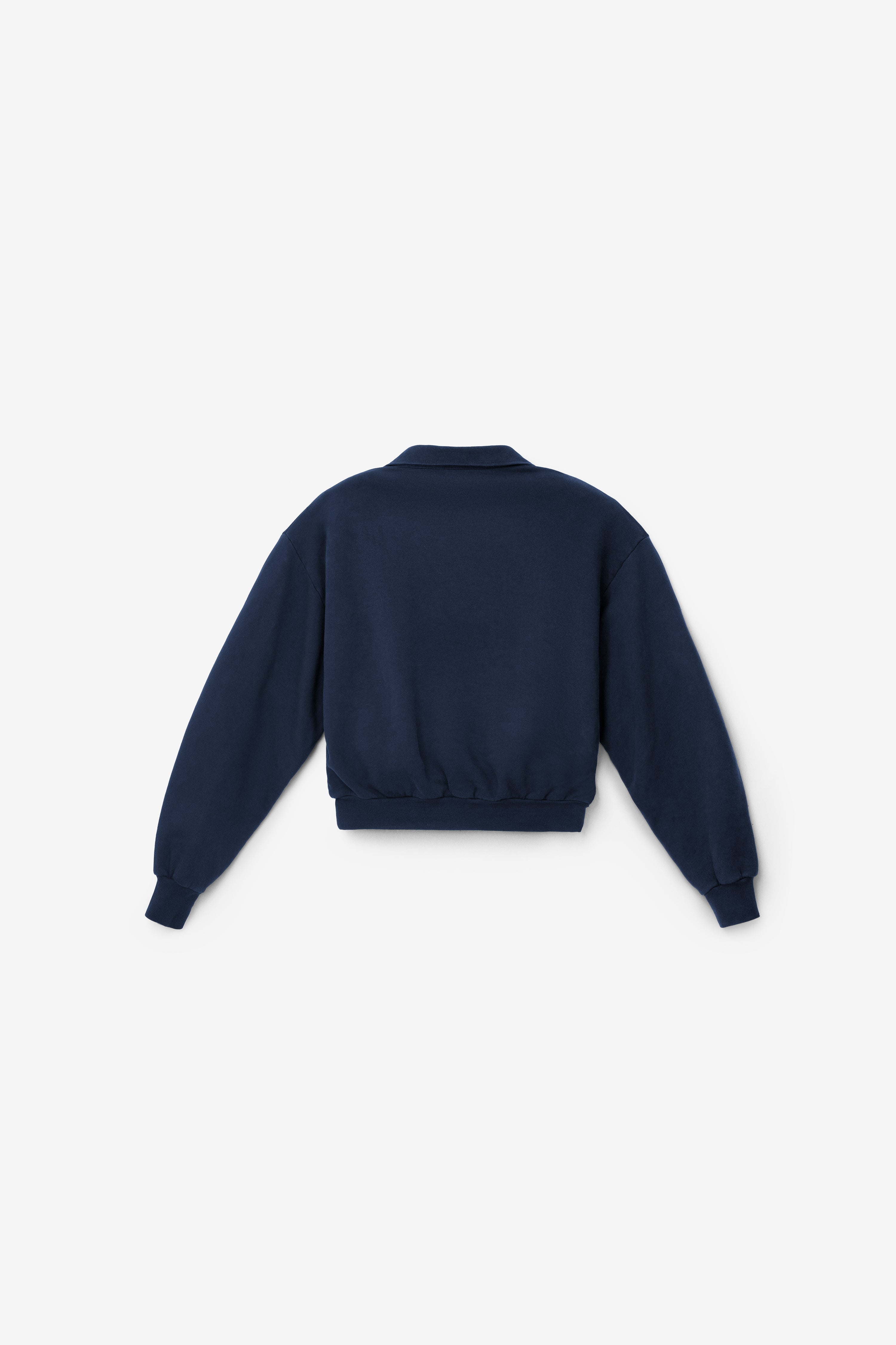 heve ラッフルジャケットBLネイビー ALP412GD - Alpine Fleece Polo Pullover – Los Angeles Apparel