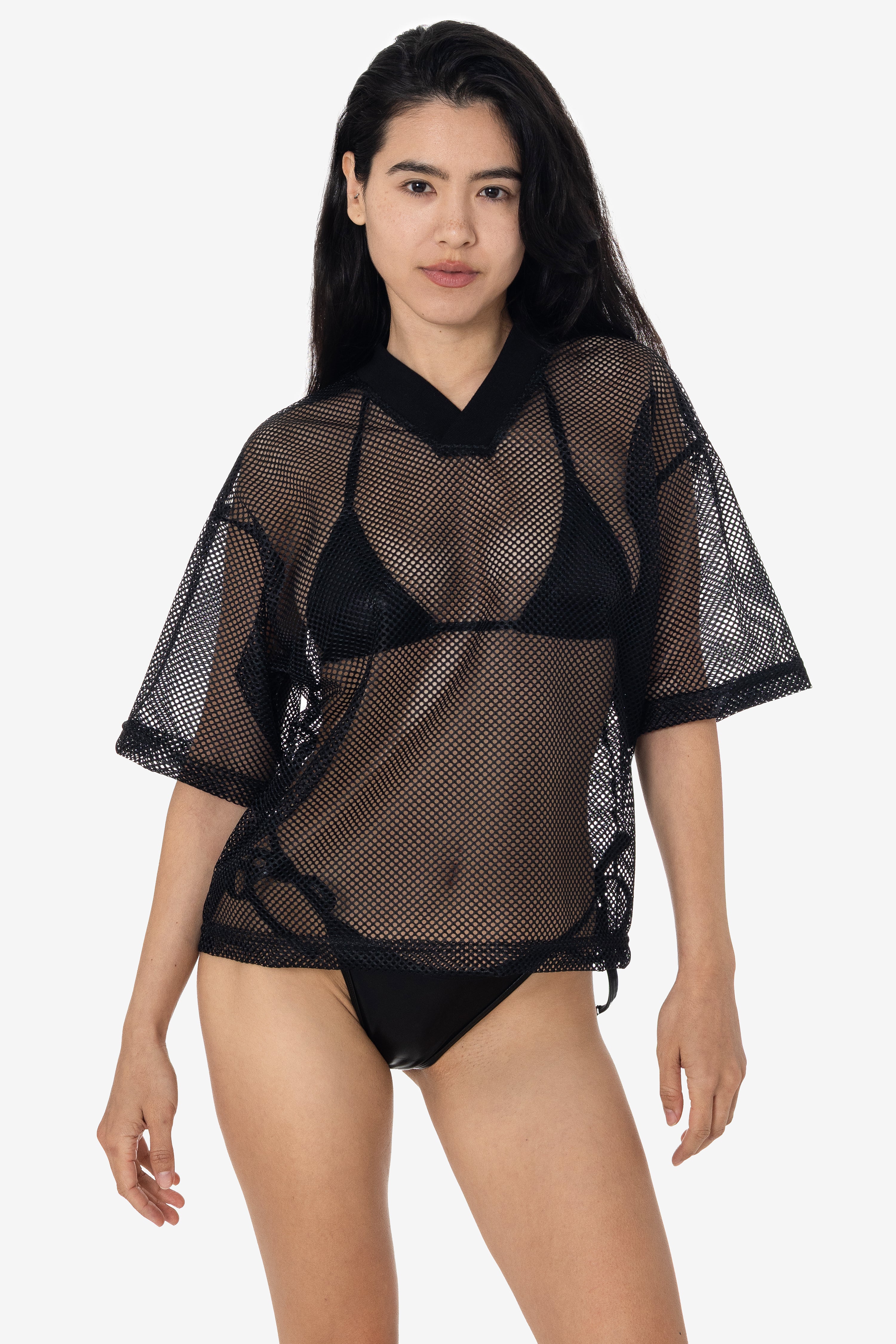 KM561 - King Mesh Short Sleeve V-Neck T-Shirt – Los Angeles Apparel