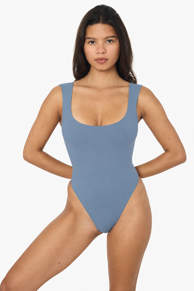 B305GD - Garment Dye Squareneck Bodysuit