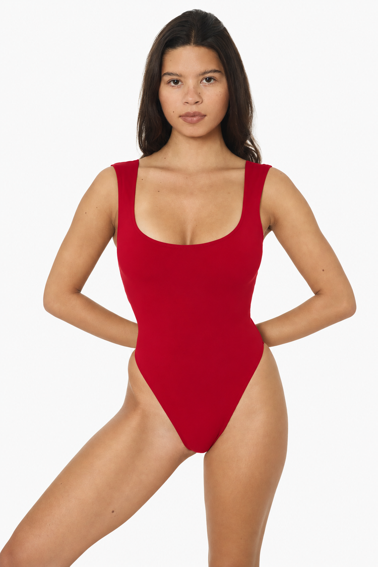 B305GD - Garment Dye Squareneck Bodysuit