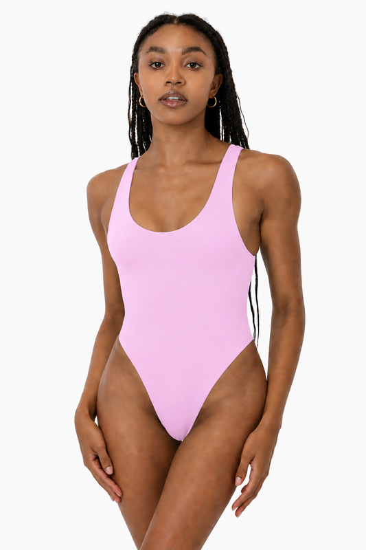 B310GD - Garment Dye Tank Thong Bodysuit