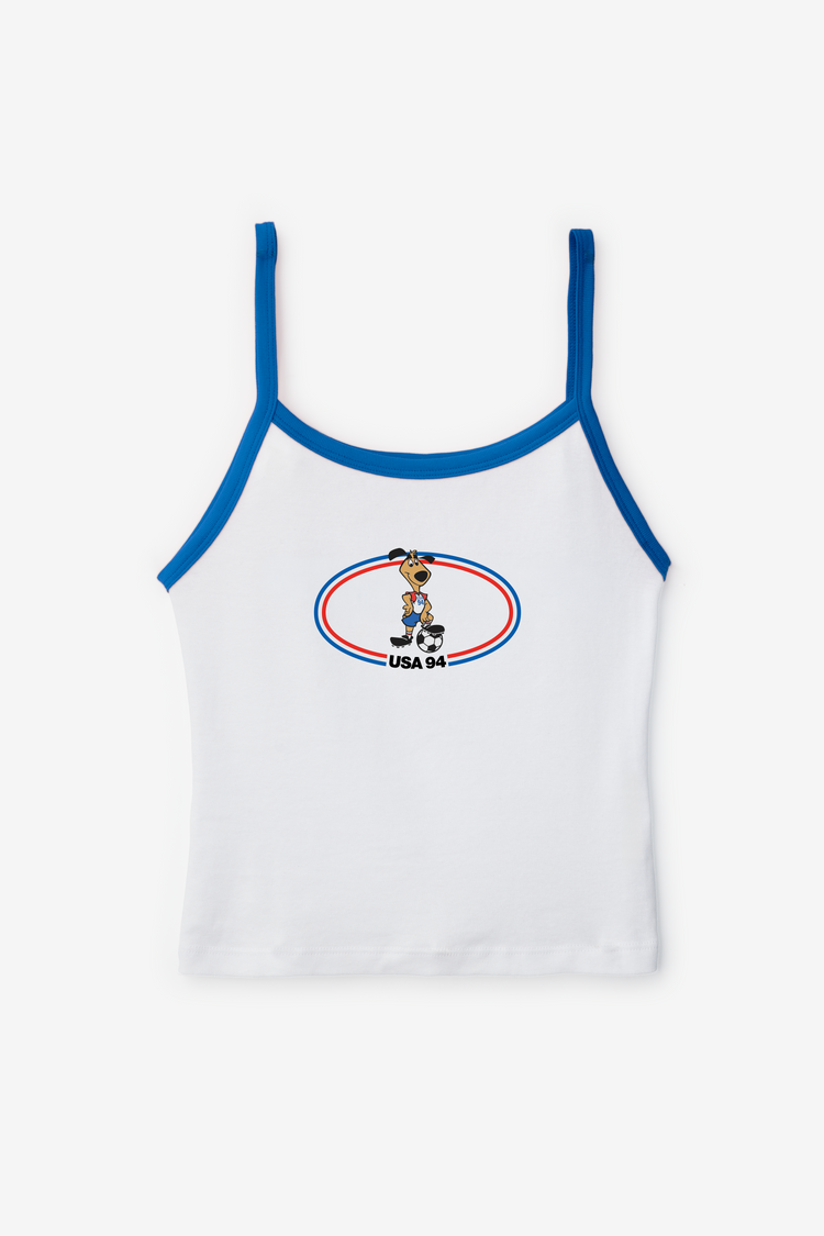 USA Cami White/Blue