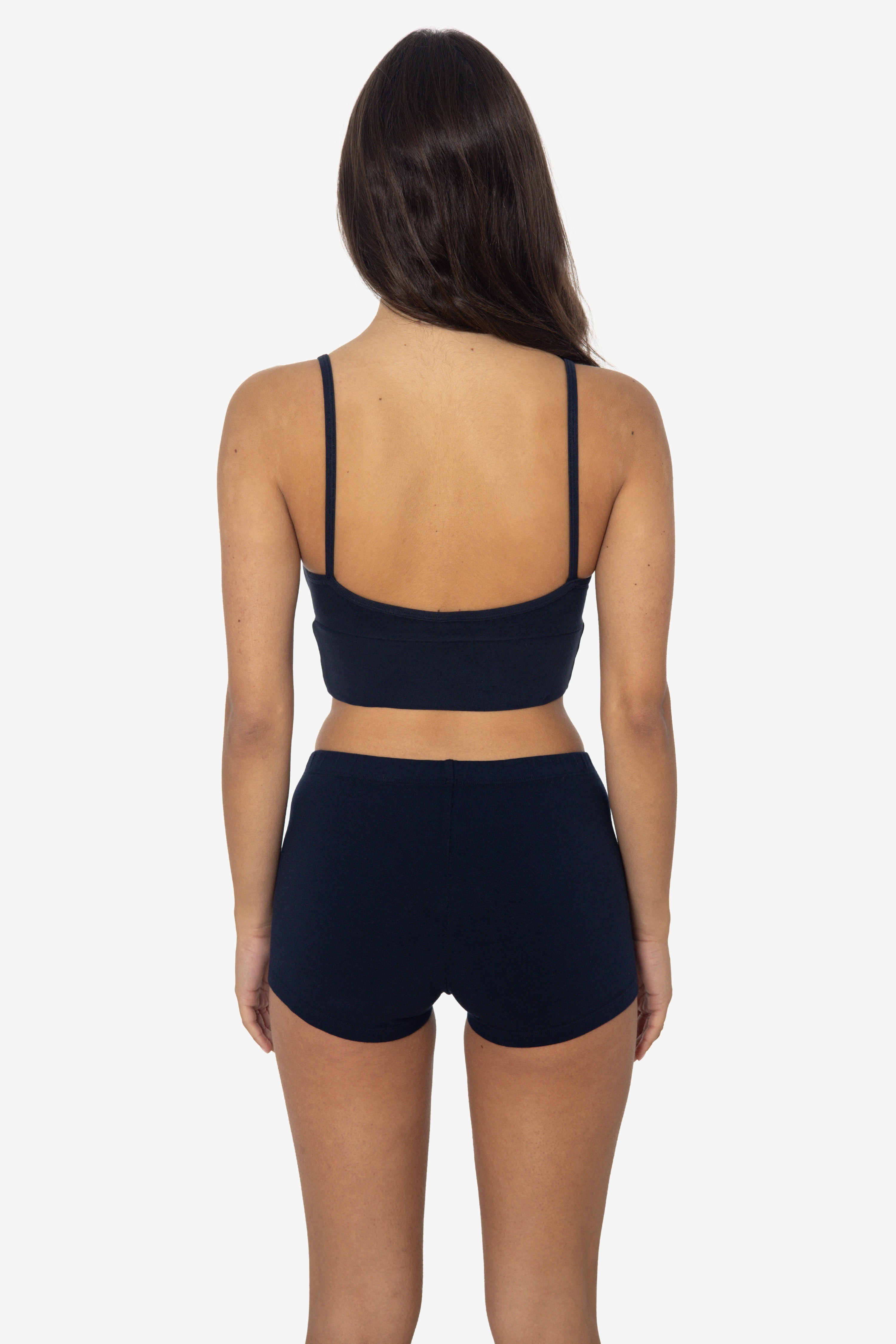83076GD - Crossover Wrap Crop Top – Los Angeles Apparel