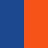 classic blue/neon orange