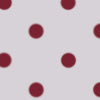 taro/cranberry polka dots