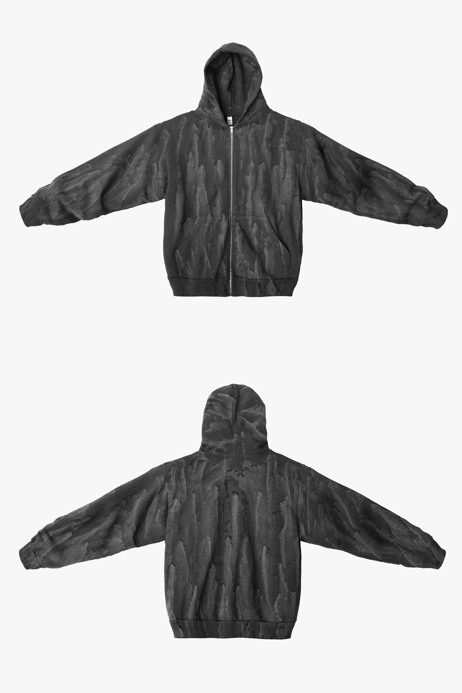 HF10 - Heavy Fleece Zip-Up Hoodie (Garment Dye) – Los Angeles Apparel