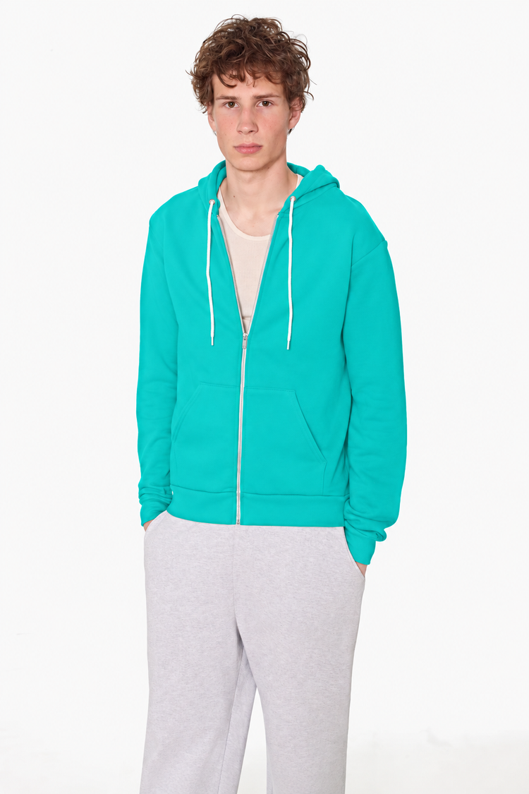 F97 - 8.2 oz 50/50 Zip Hoodie