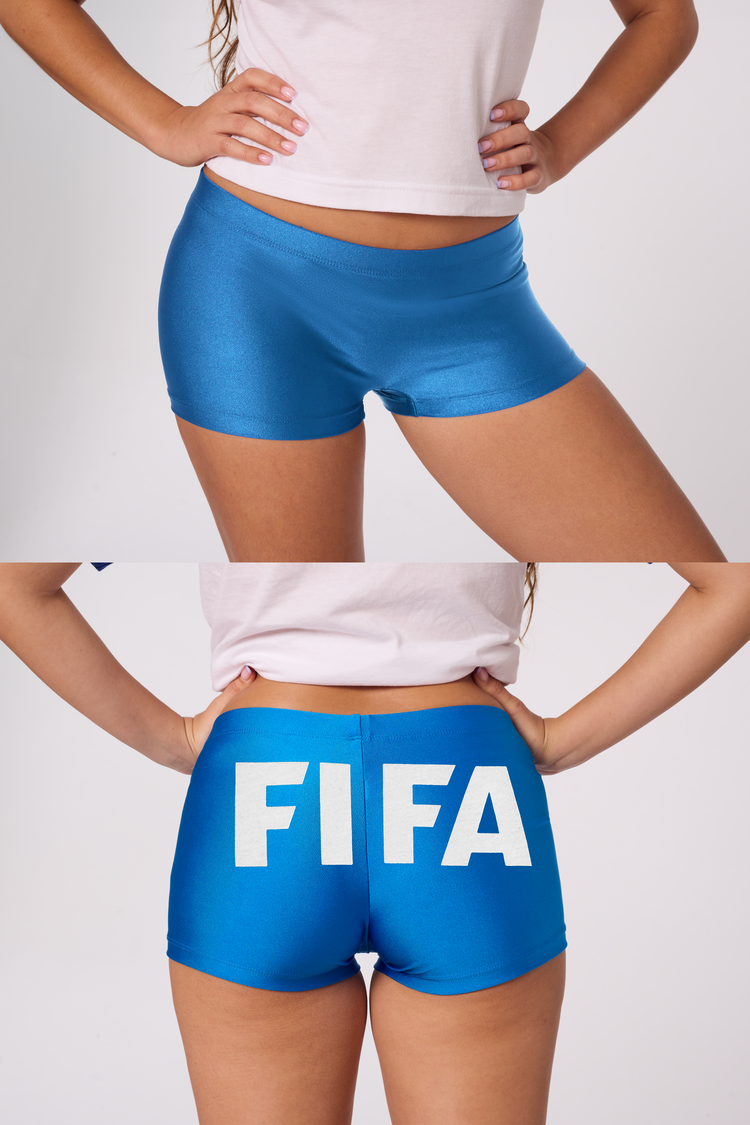 FIFA Tricot Shorts Royal Blue Metallic