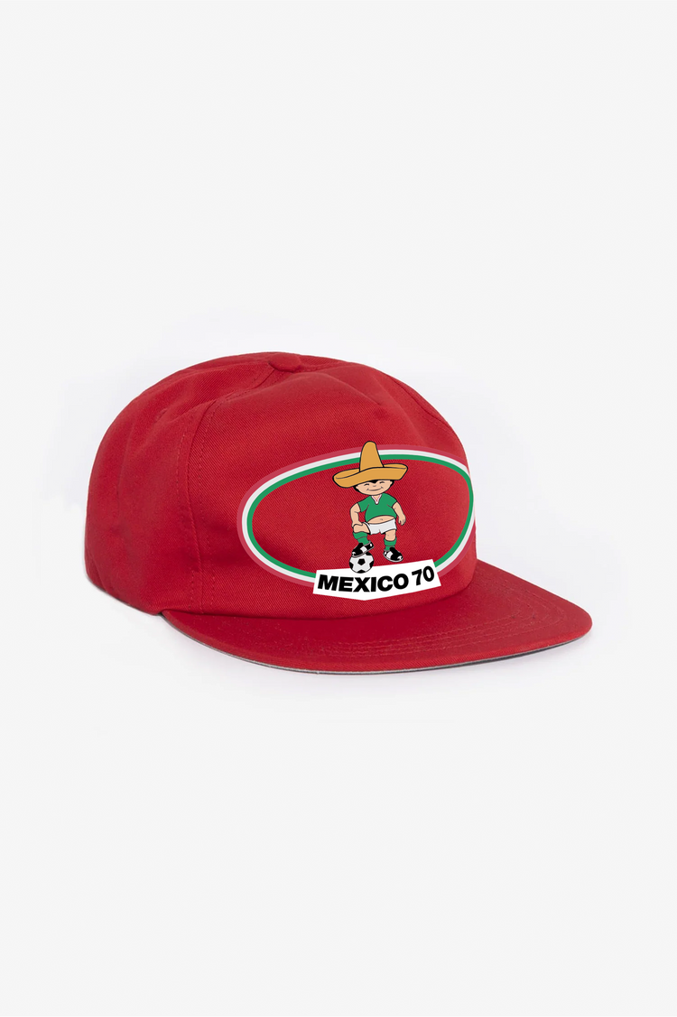 Mexico Poly Cotton Twill 5 Panel Hat