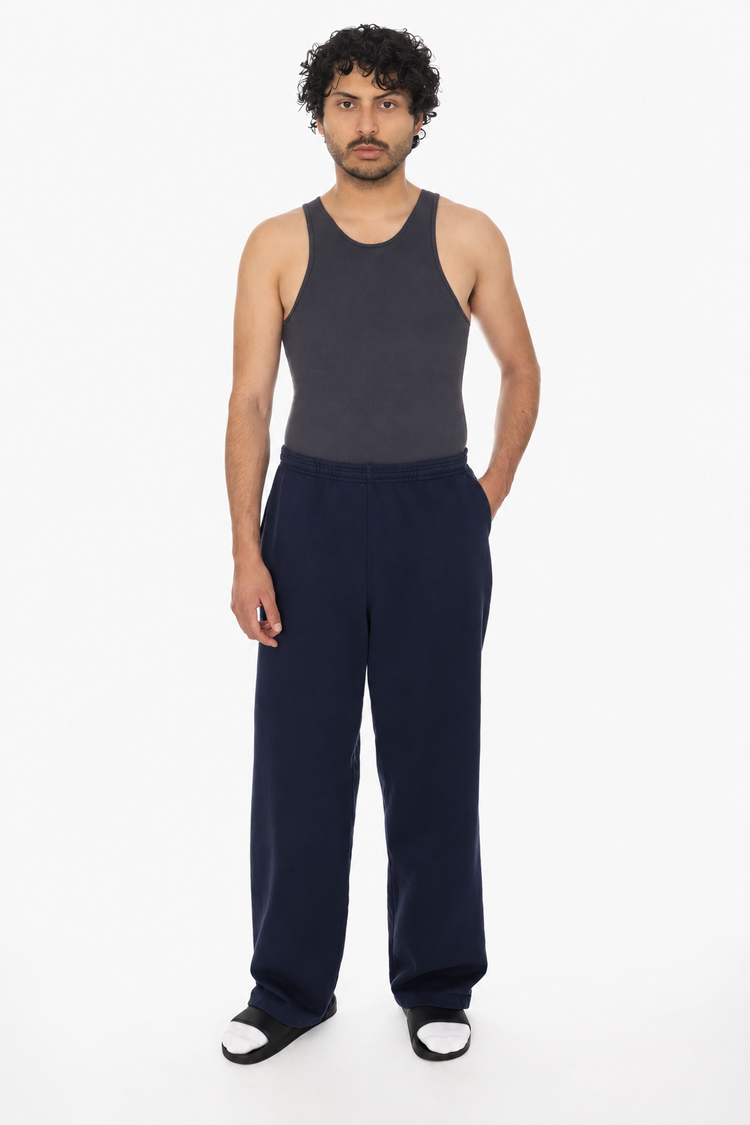 HF05 - Heavy Fleece Wide Leg Sweatpants (Garment Dye)