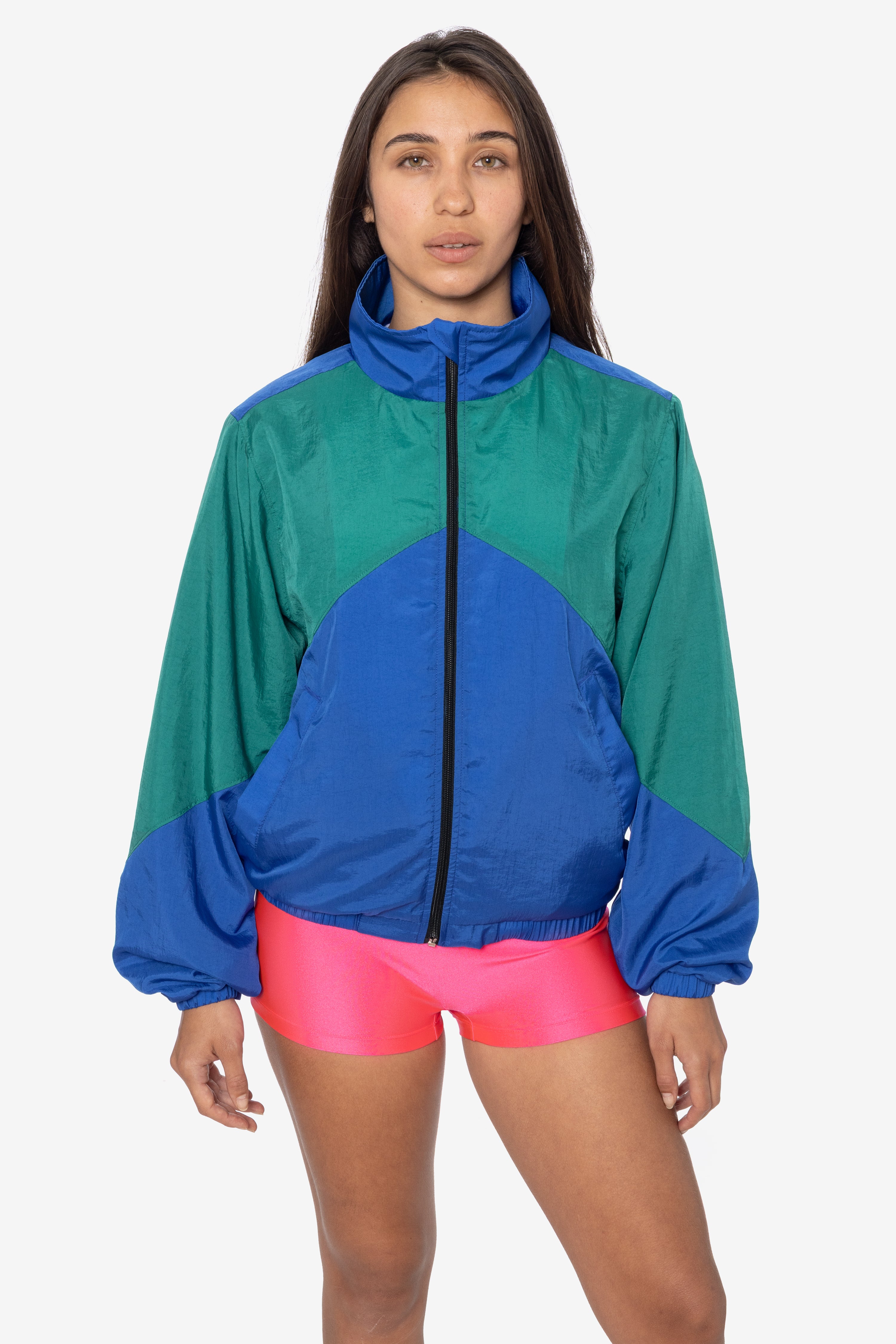 ナイロンジャケット L'Appartement Nylon Zip Hood Bloson 5508_SECTION_ZIP_JACKET_FRONT_