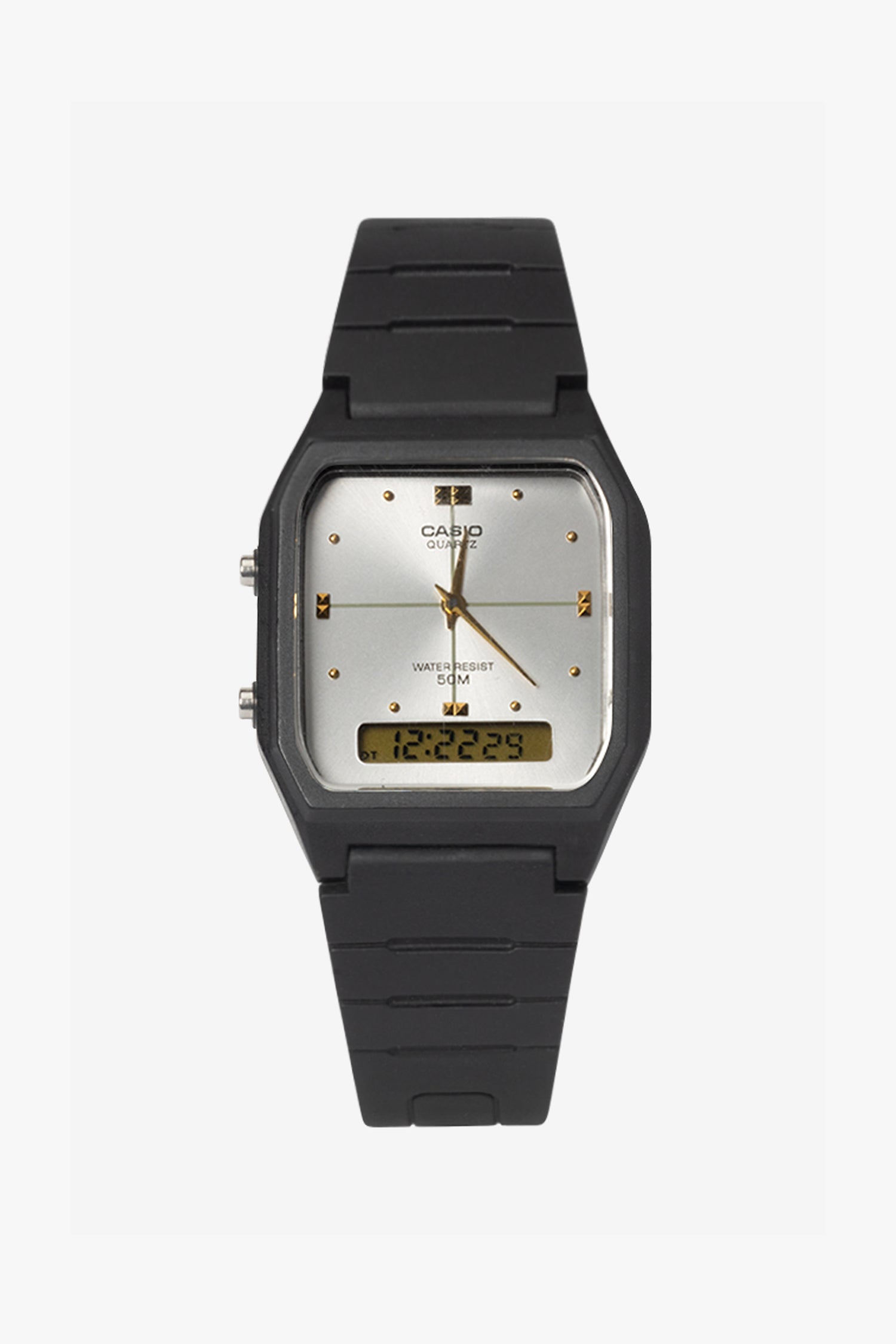 WCHA48HE Men's Casio Ana-Digi Dual Time Watch – Los Angeles Apparel