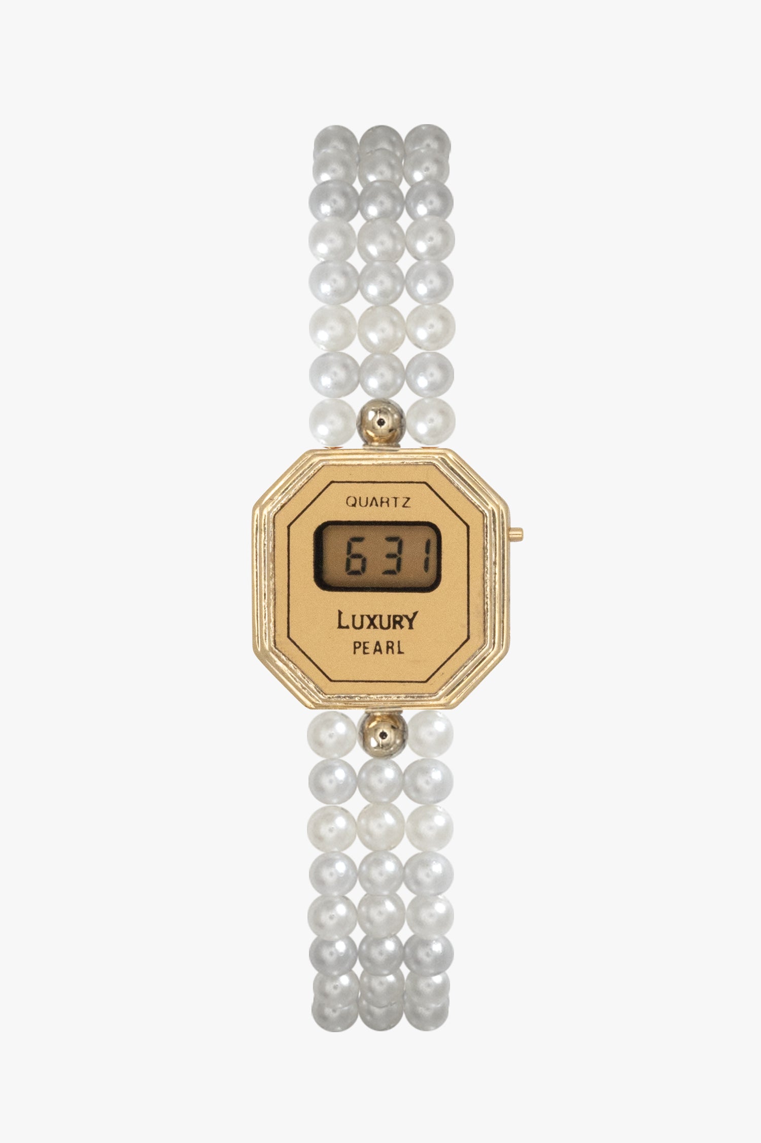 新品未使用ラグジュアリーLVPAl ブレスレットWatch Excellencia (Nacre/Rose Gold) | Holzkern Wood Watches