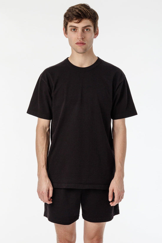 1203GD - Short Sleeve Binding Garment Dye T-Shirt – Los Angeles Apparel