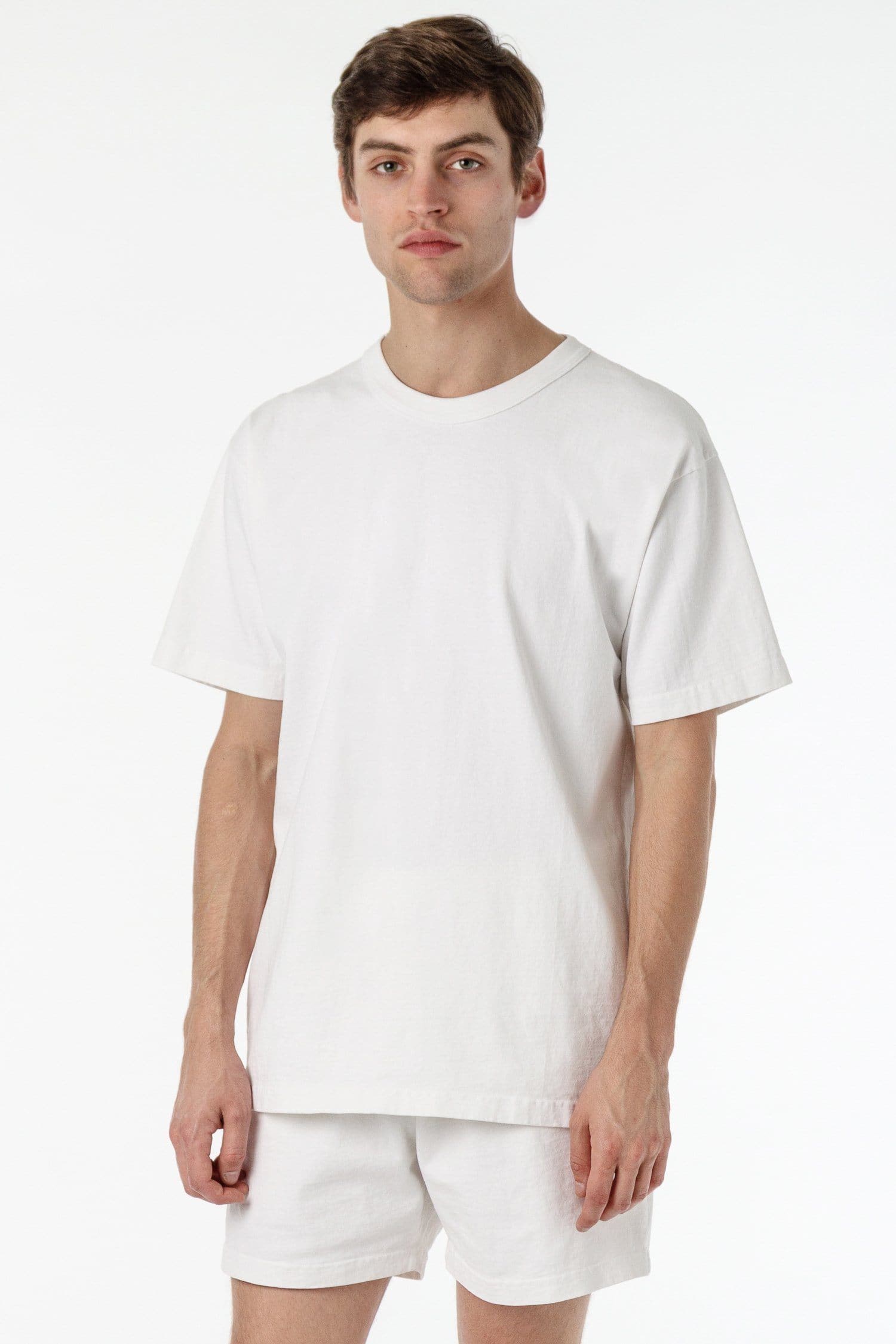 1406GD - Long Sleeve Garment Dye Mockneck T-Shirt – Los Angeles