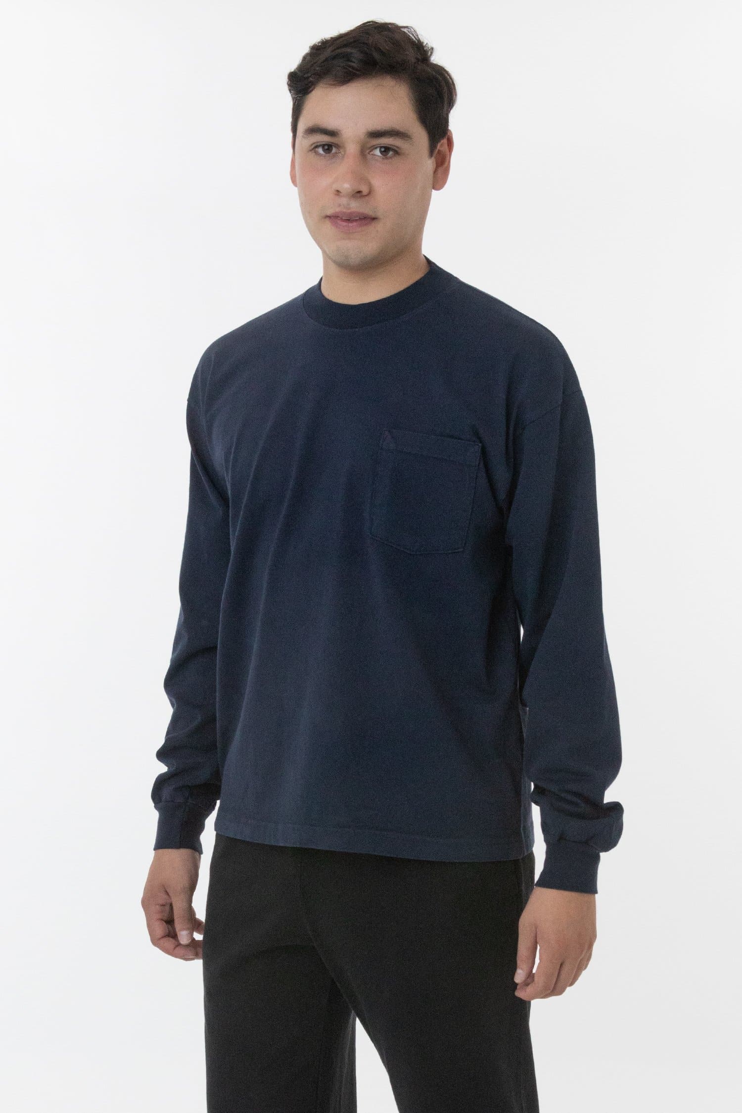 1210GD - 8.5 oz. Heavy Jersey Long Sleeve Boxy Work Shirt – Los Angeles  Apparel