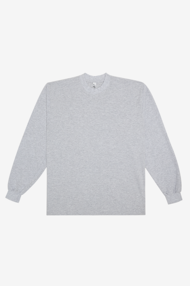 National Athletic Goods - Long Sleeve Gym Tee - Dark Grey – Withered Fig