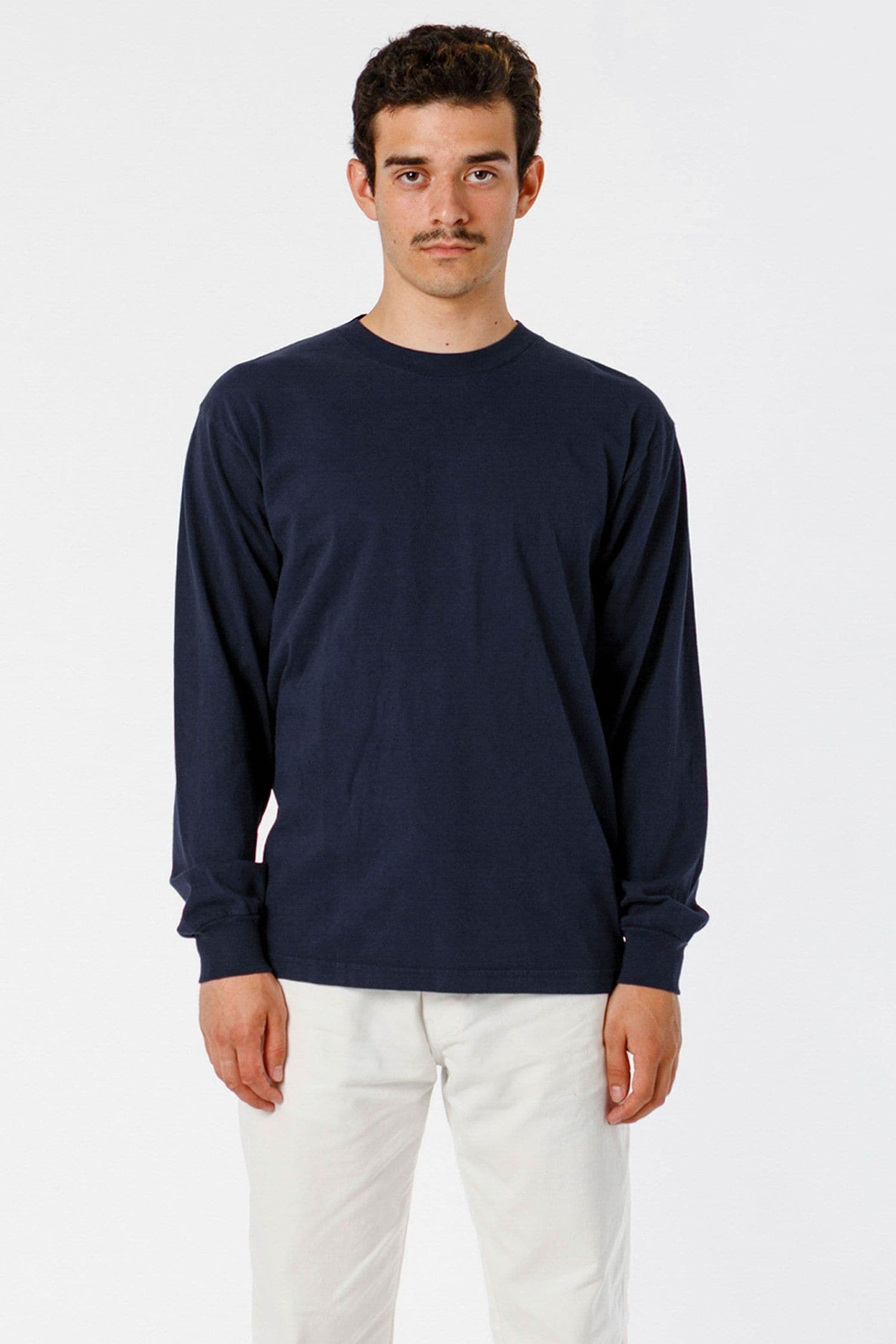 Navy Blue Long Sleeve T-Shirt