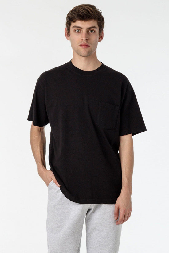 1809GD Mix - Short Sleeve Garment Dye Pocket T-Shirt – Los Angeles Apparel
