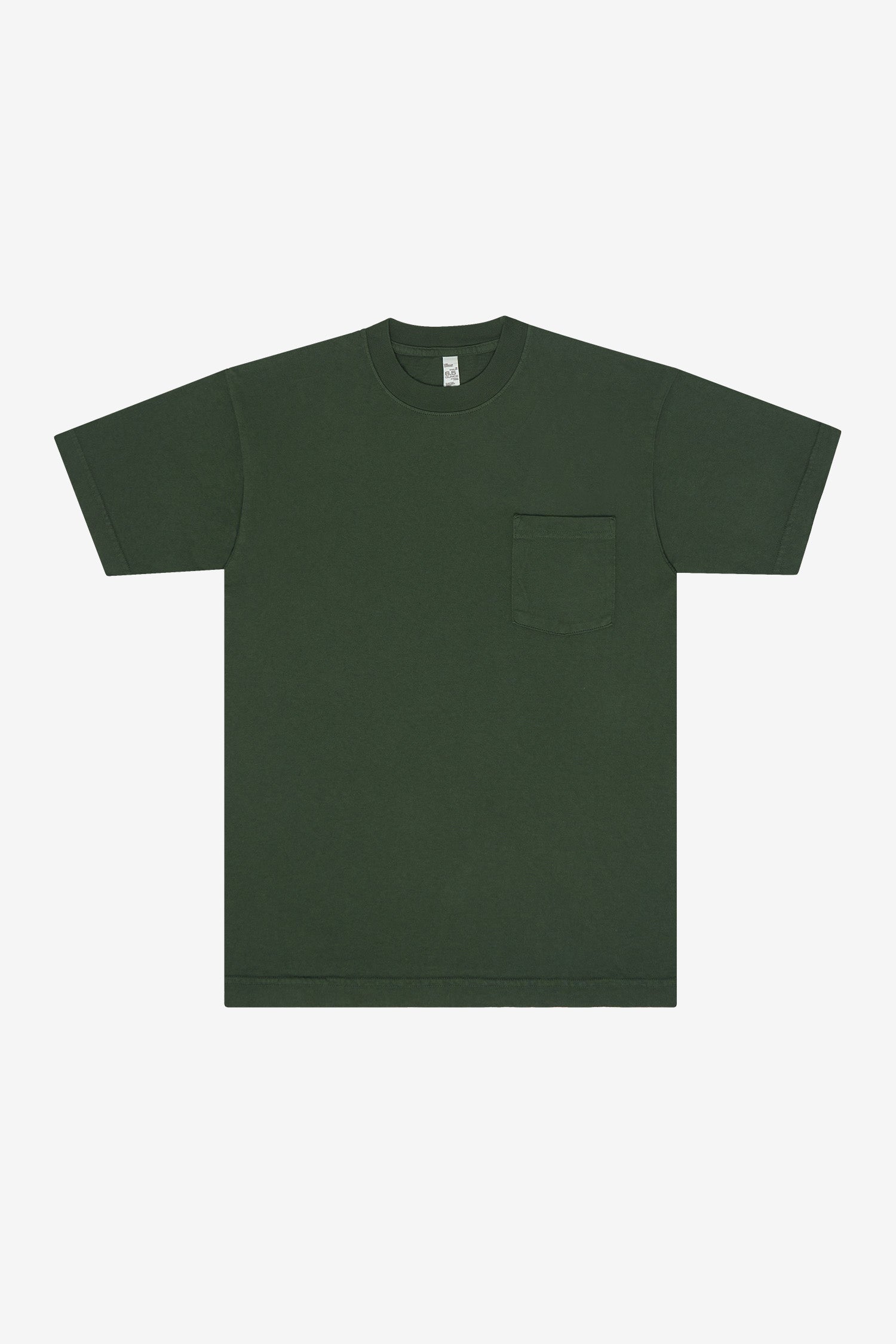 1809GD - Short Sleeve Garment Dye Pocket T-Shirt – Los Angeles Apparel