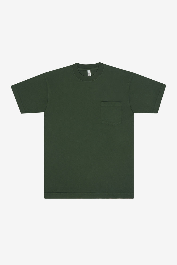 1809GD Unisex - Short Sleeve Garment Dye Pocket T-Shirt