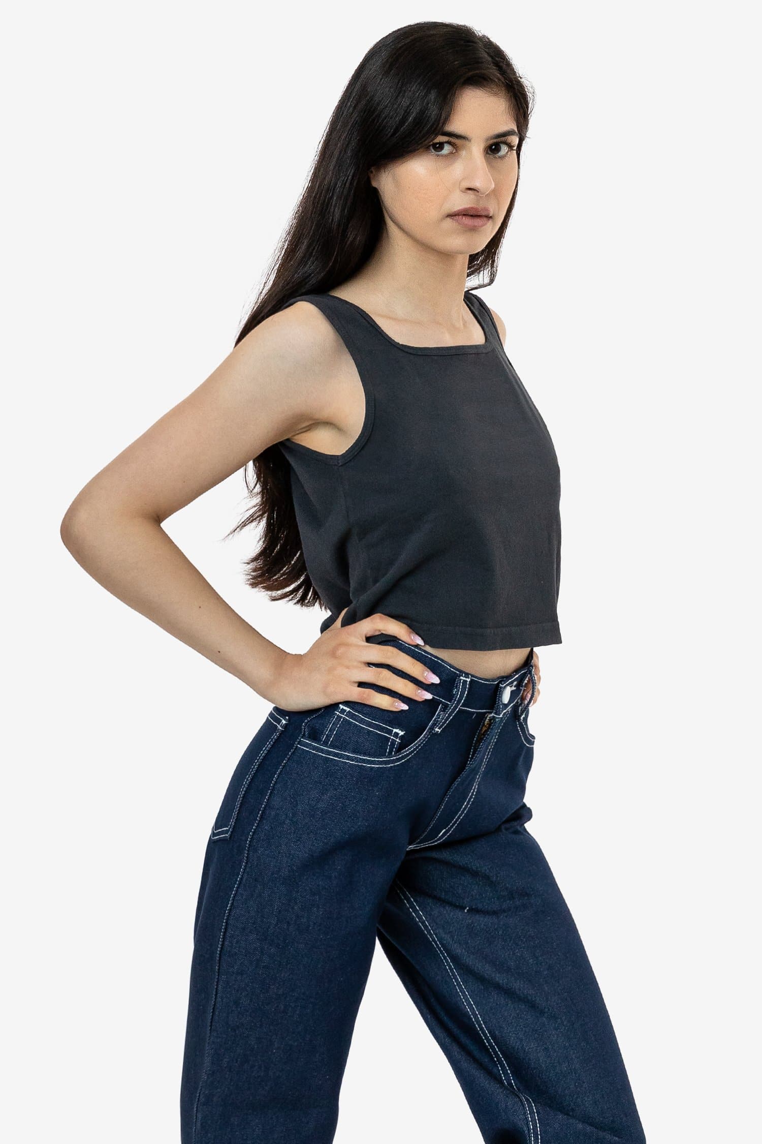Dalis Cropped Tank  Clothes, Everyday outfits, Tank tops