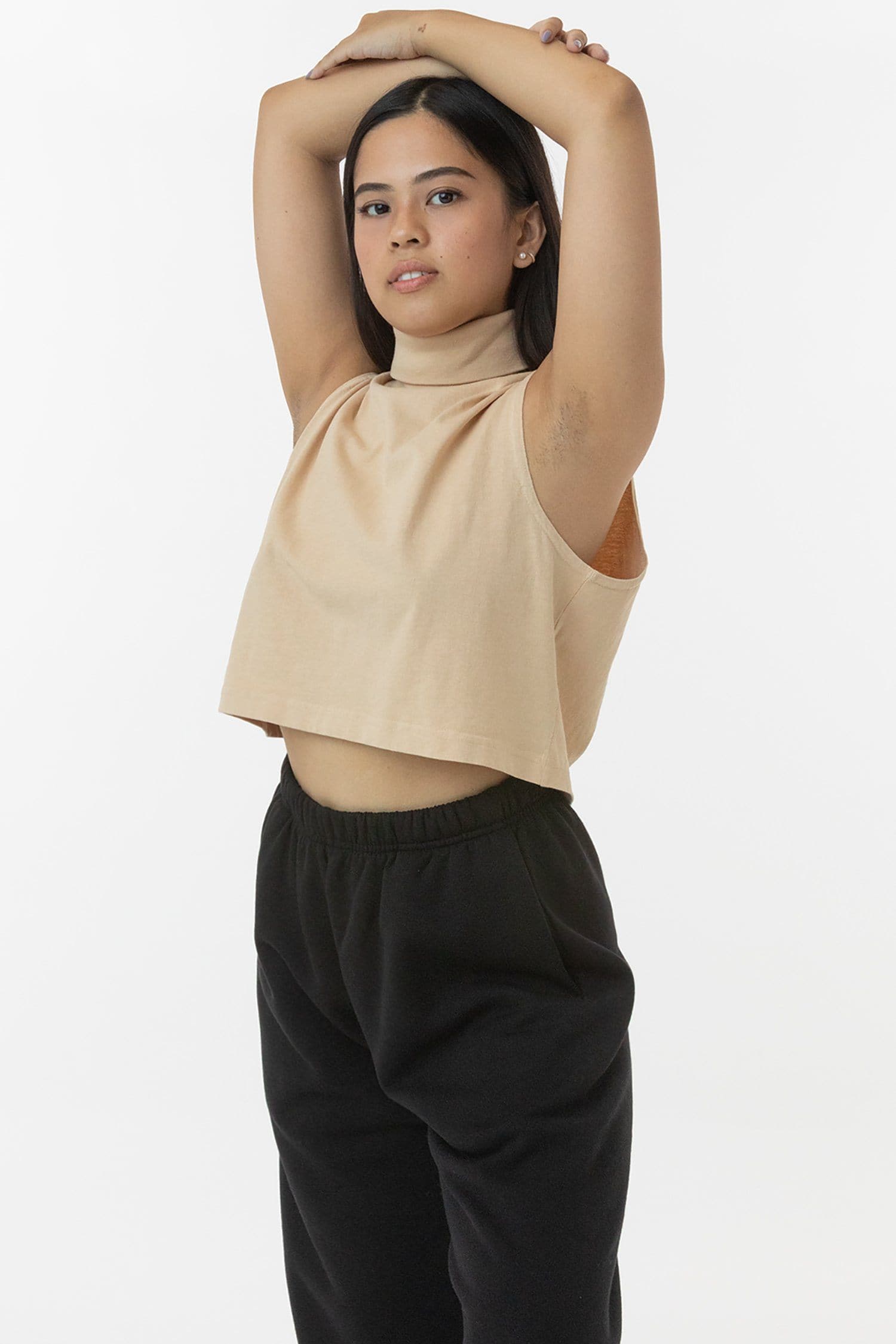 Lace Turtleneck Crop Top - Balera - Product no longer available for purchase