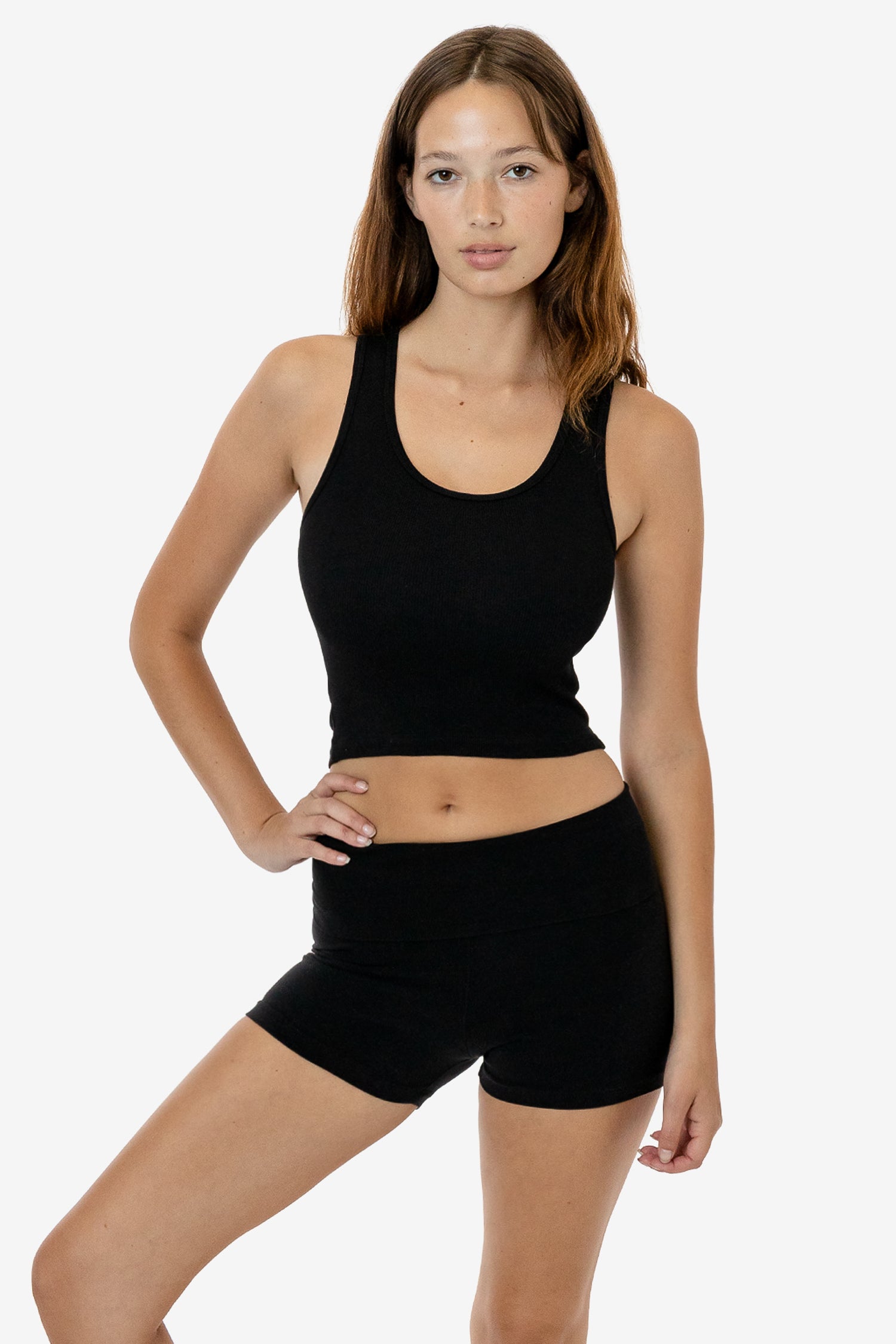 Crafted Apparel CA83690 - Cotton Spandex Sleeveless Crop Top