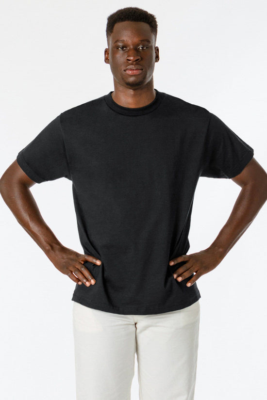 2017 - 6.0oz Crew Neck Heavy Combed Cotton T-Shirt – Los Angeles Apparel