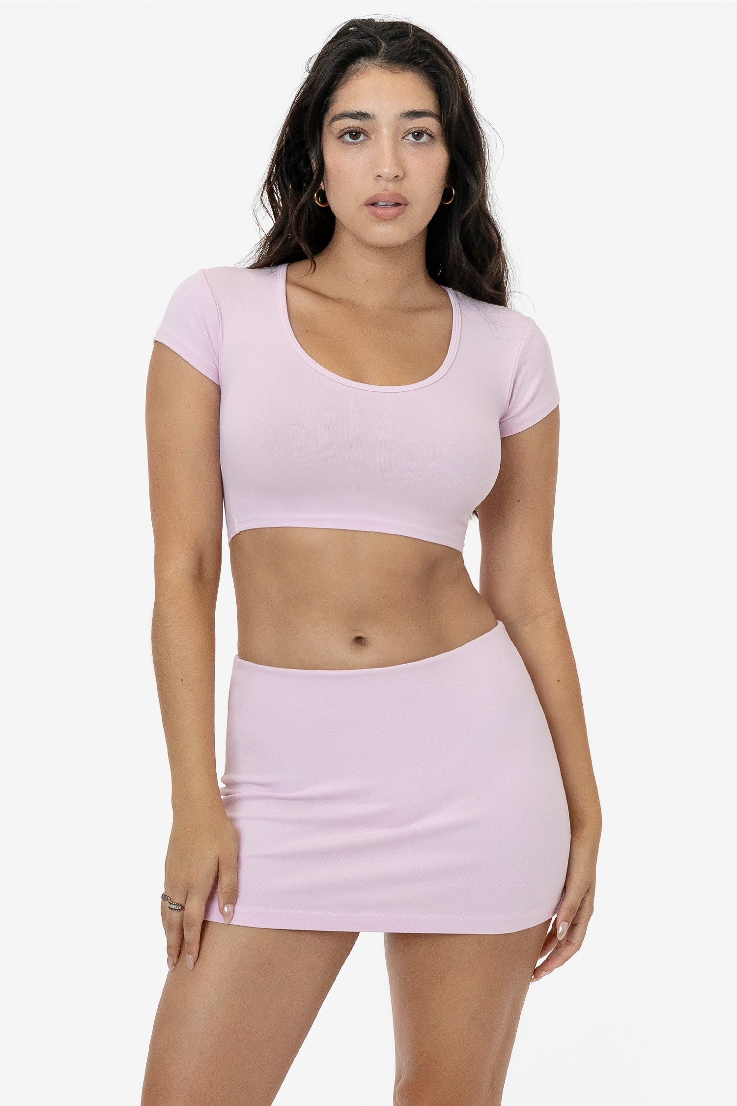 8384GD - Garment Dye Mini Tube Skort – Los Angeles Apparel