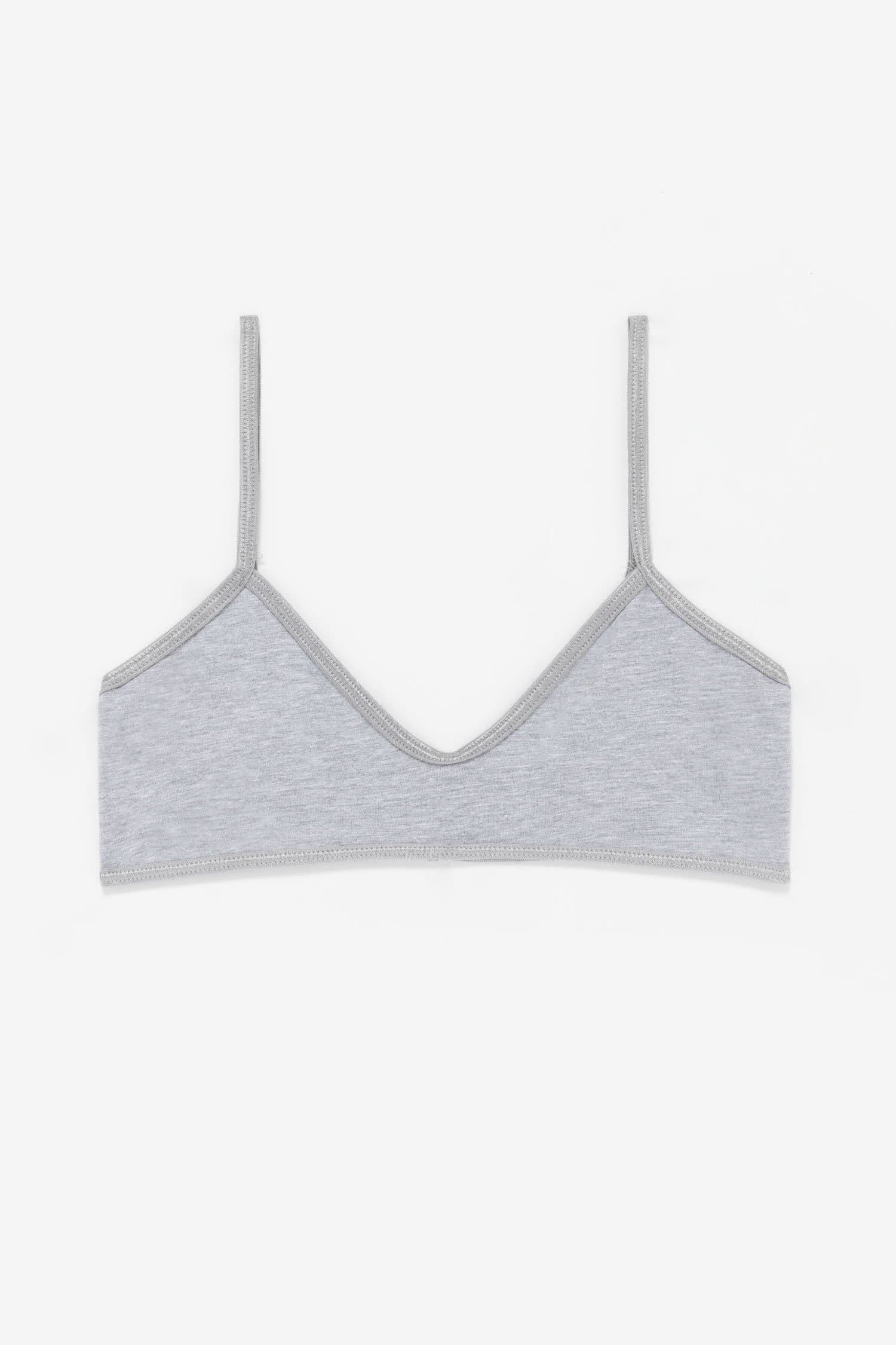 Cotton On Cotton:On seamless bralette co-ord in light grey - ShopStyle Bras