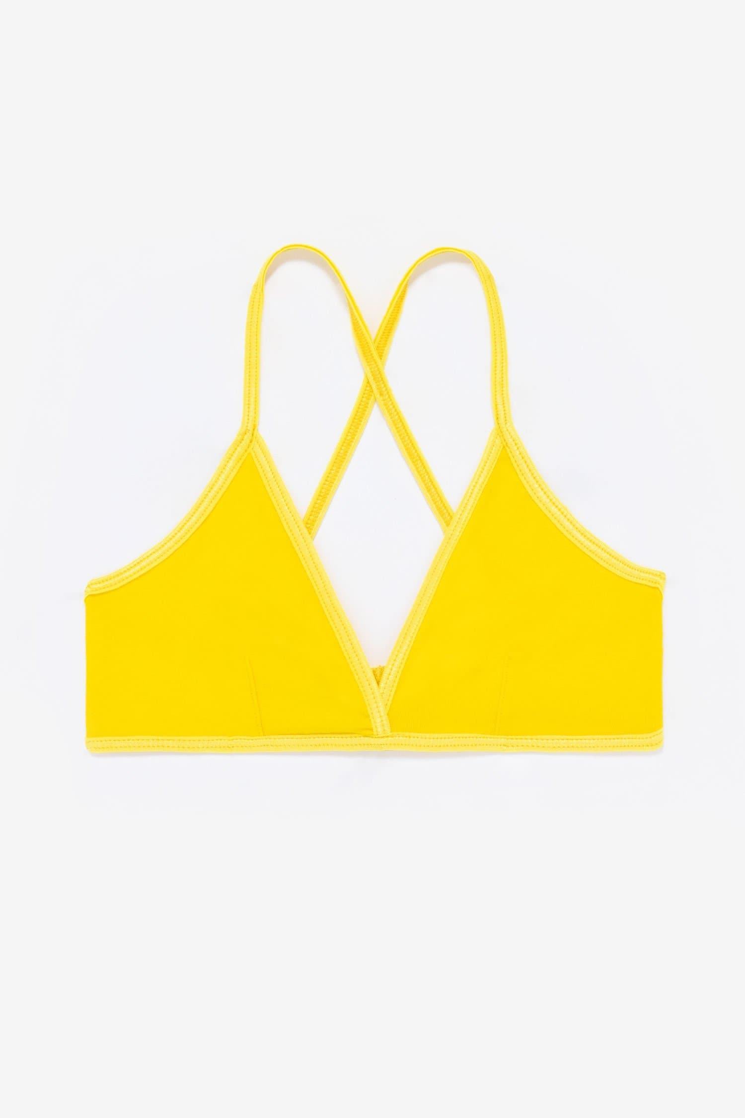 Made to Order Supplex Cross Back Triangle Bra Top - Girls & Adults – My Own  Design