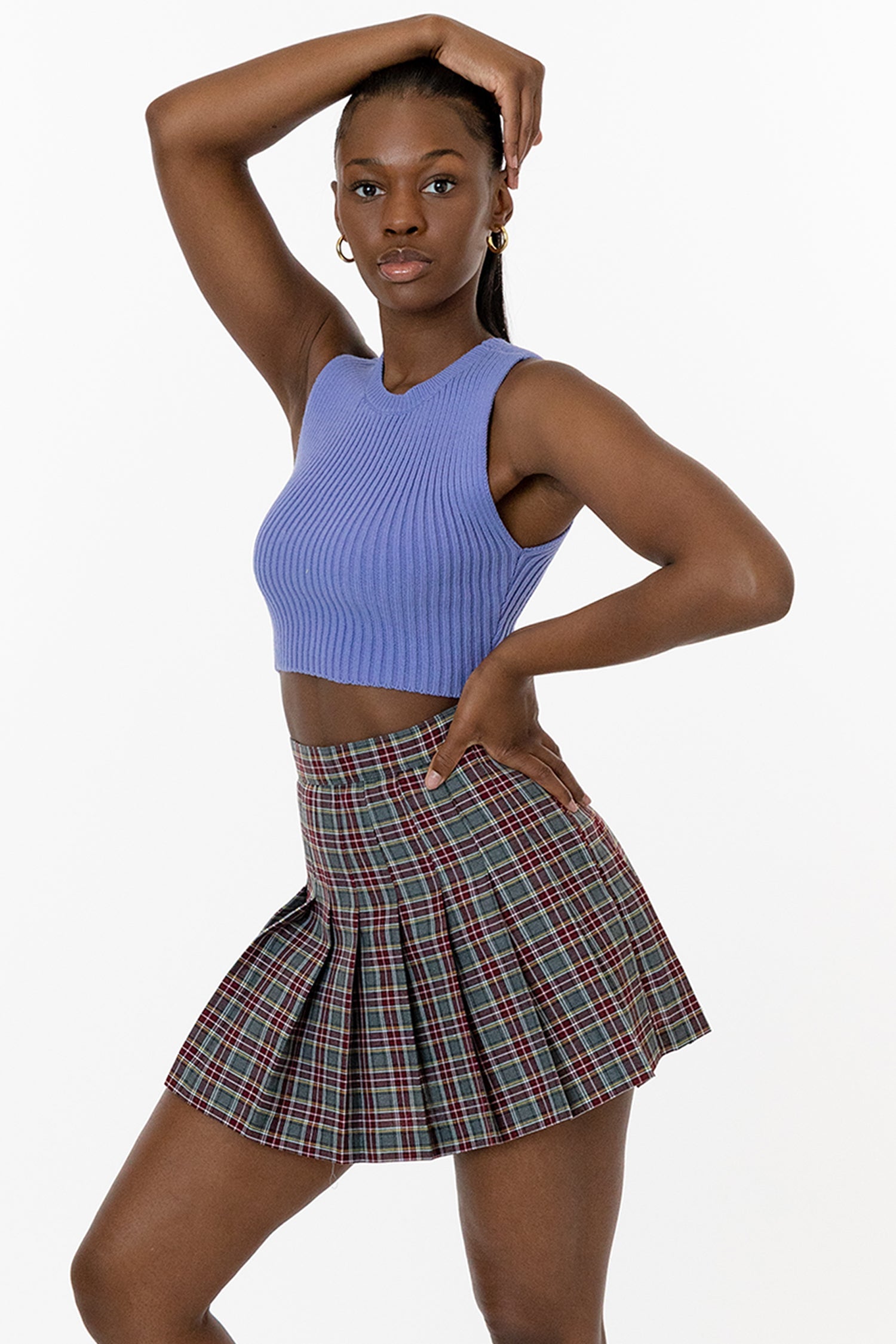 Womens plaid hotsell tennis skirt