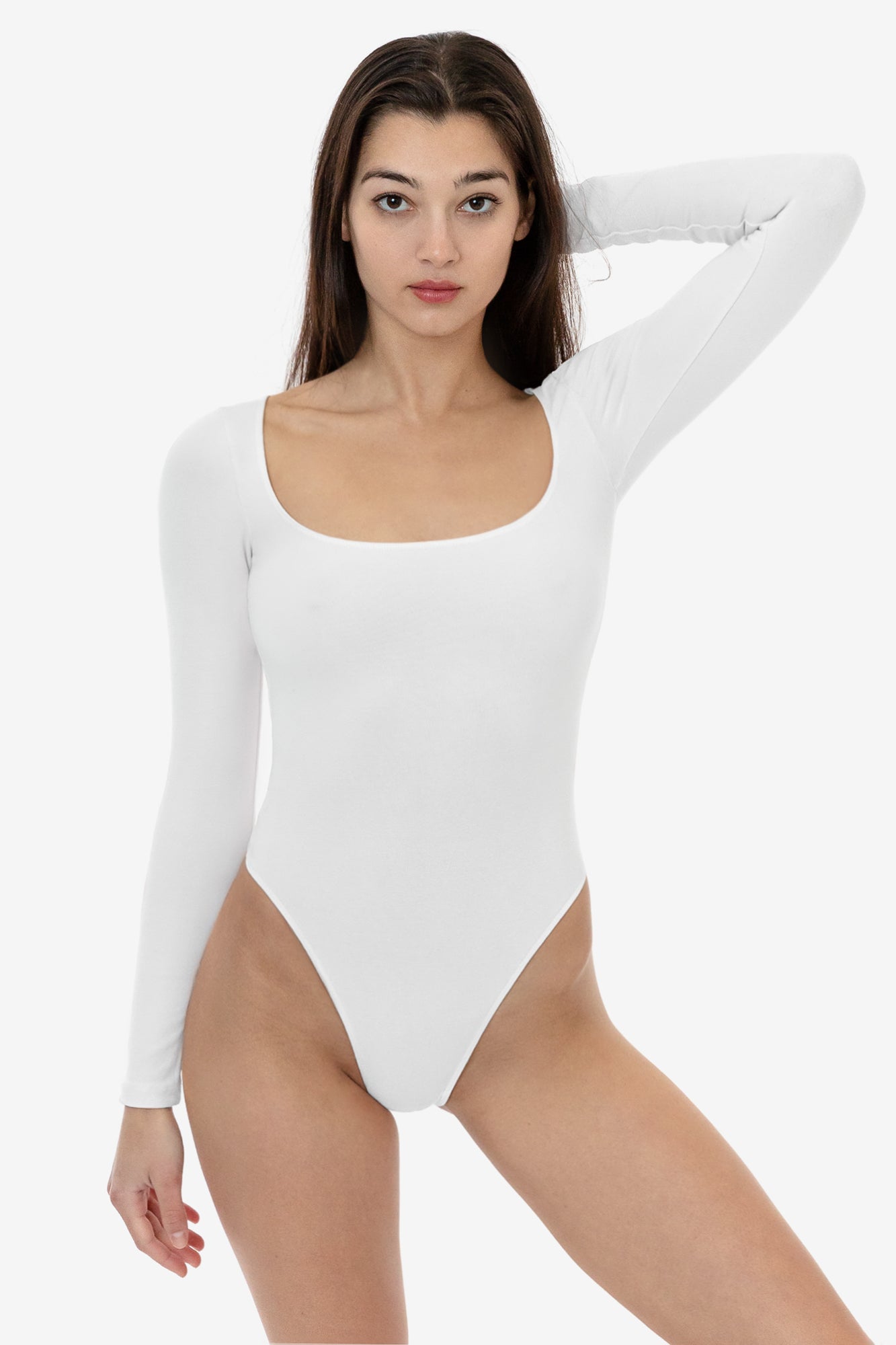 NWT!! hotsell GOOD AMERICAN Half Zip Off Shoulder White Ribbed Thong Bodysuit ~ 4 XL