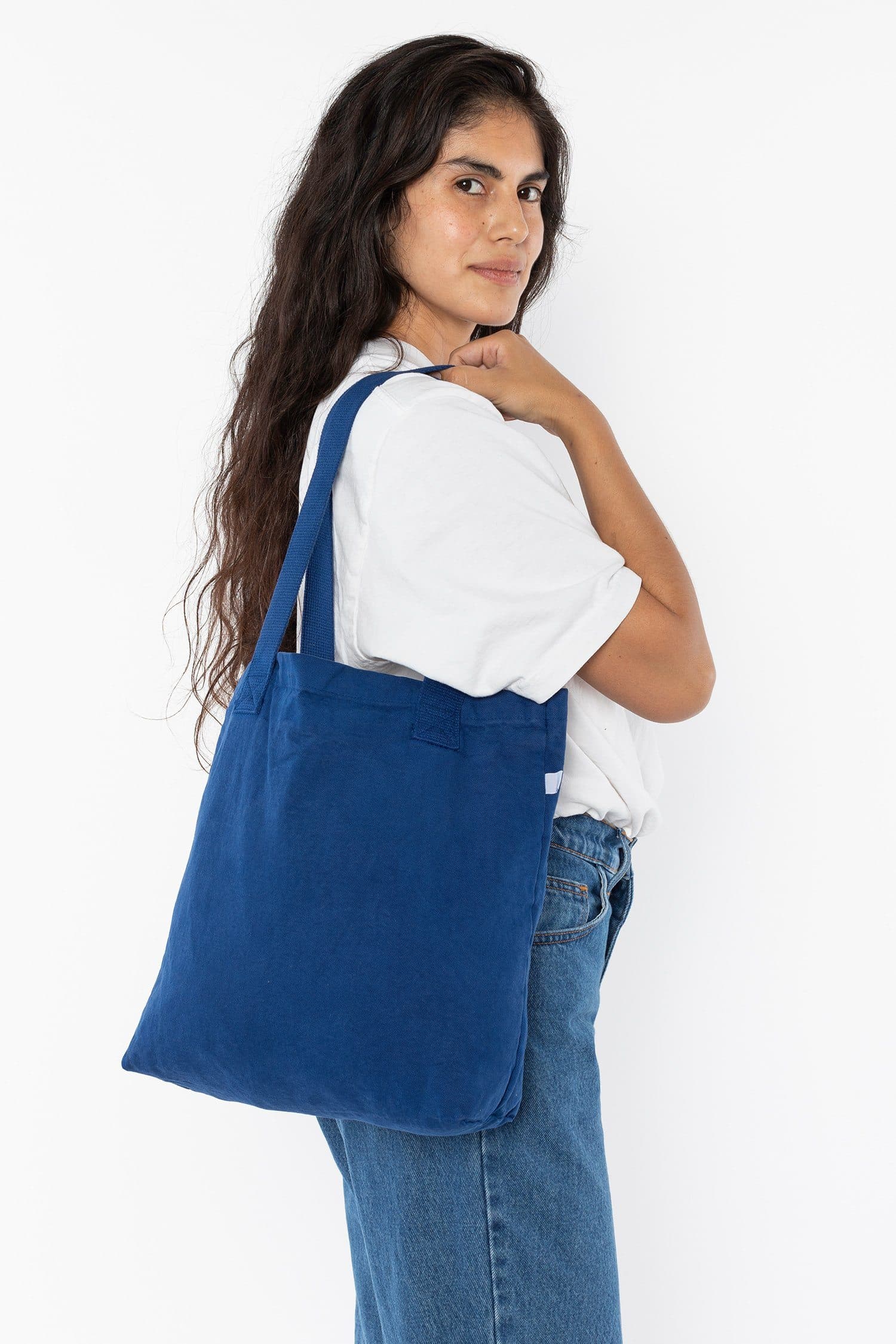 BD01 - Bull Denim Tote Bag – Los Angeles Apparel