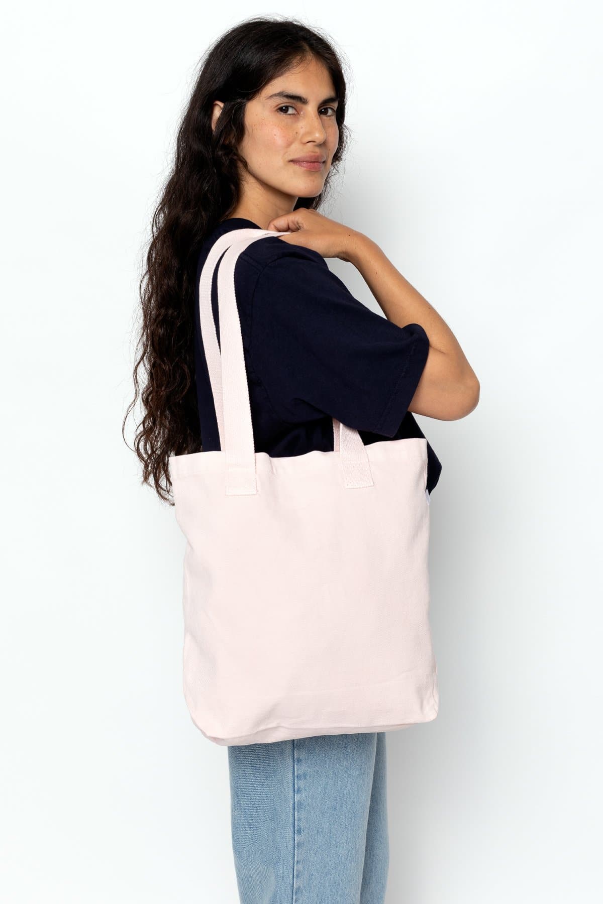 B Sides Denim Remakb Tote Bag-