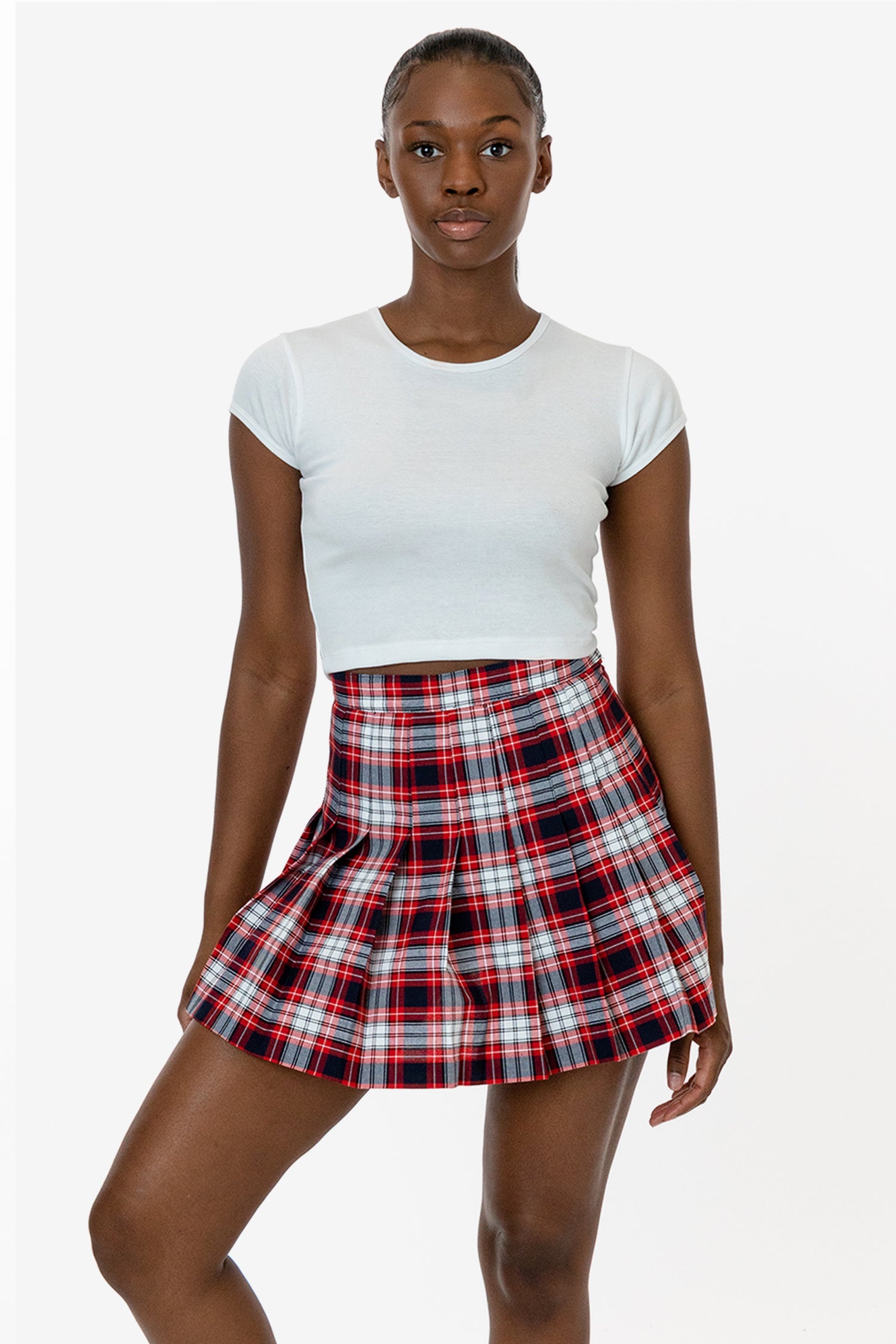 Checkered gingham outlet skirt