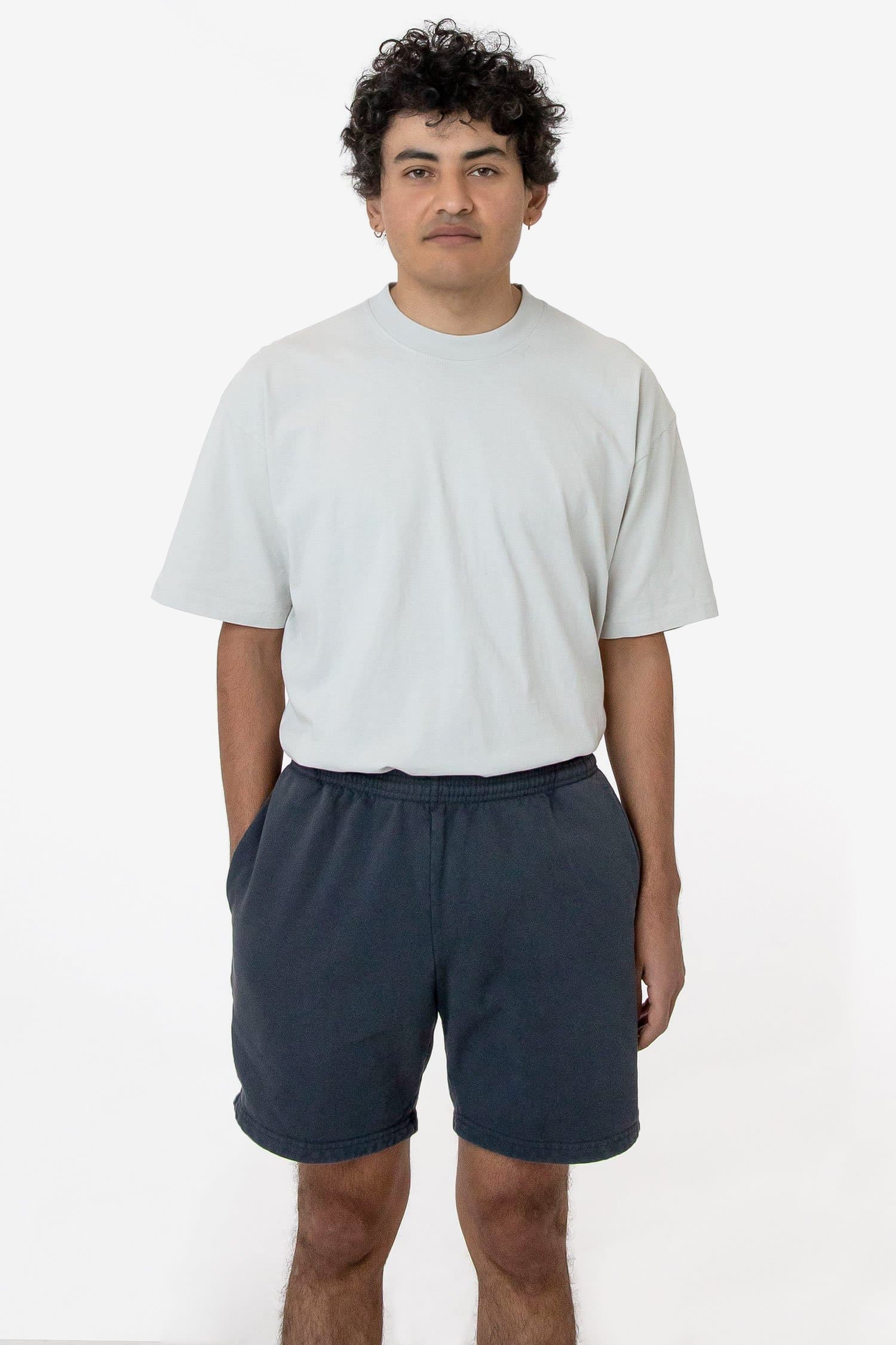 Los Angeles Apparel | Length Short for Men in Dolphin Blue, Size 2XL