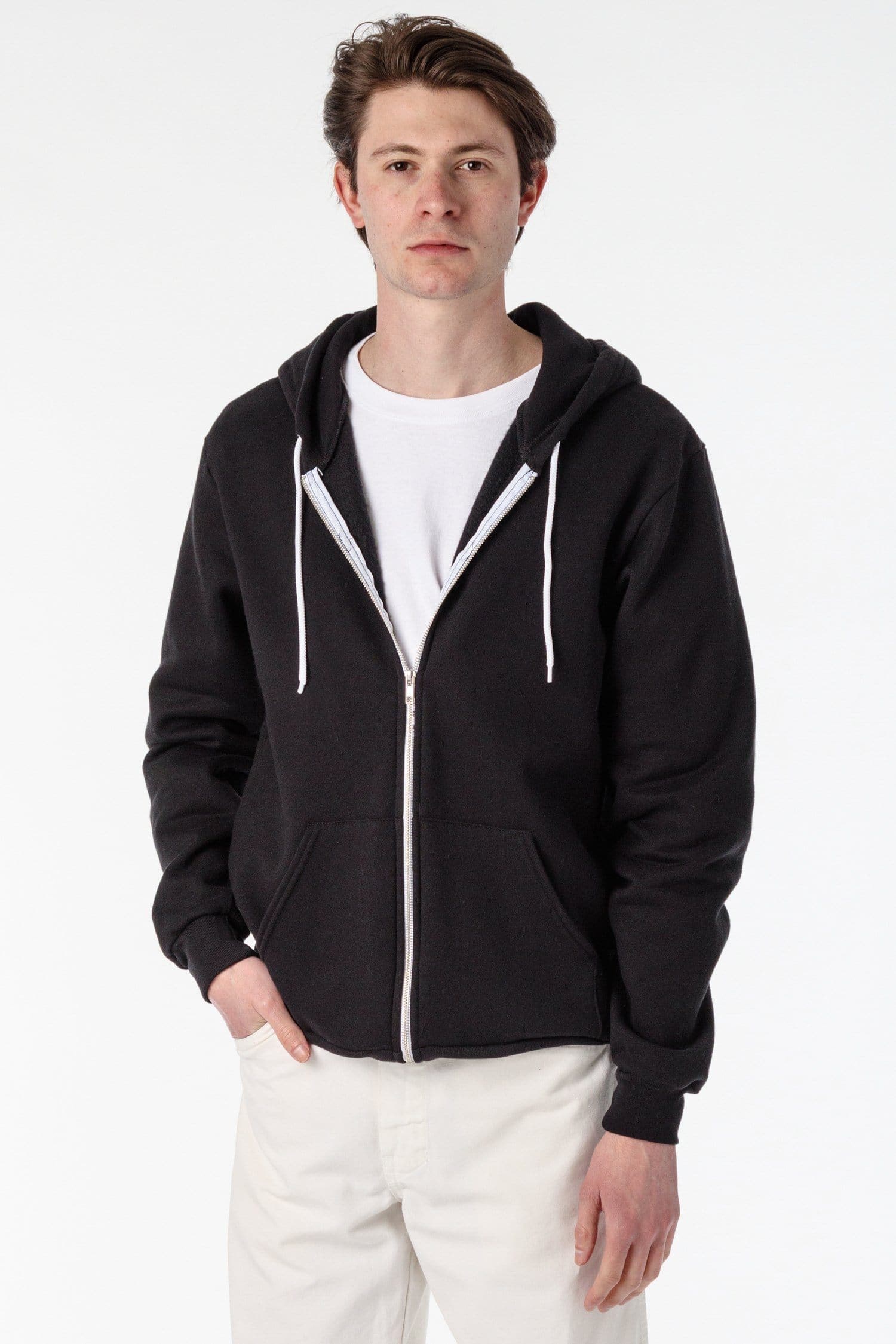 Buy AE Fleece Quarter Zip-Up Sweatshirt online