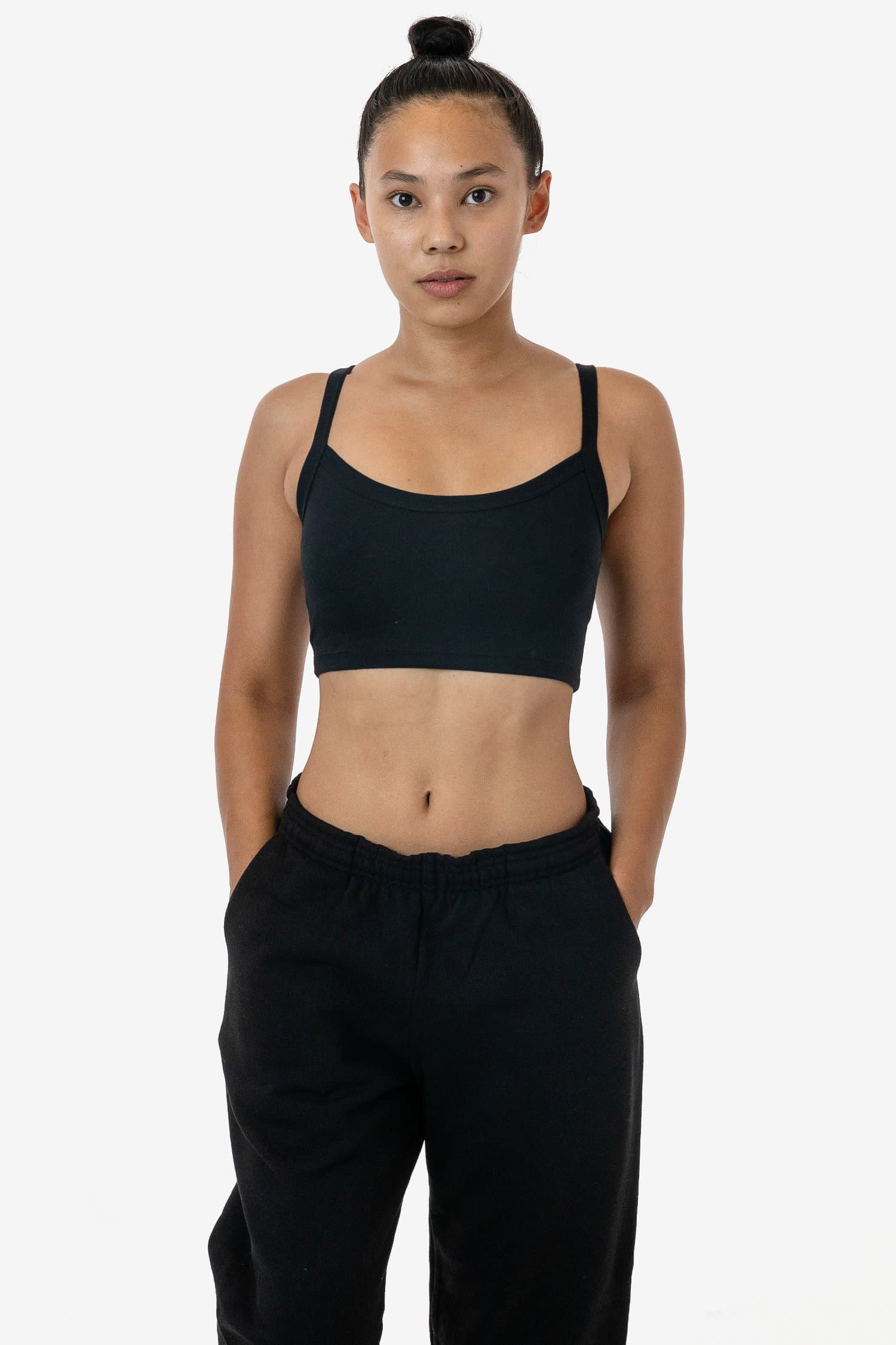 Crop top hot sale fitness apparel